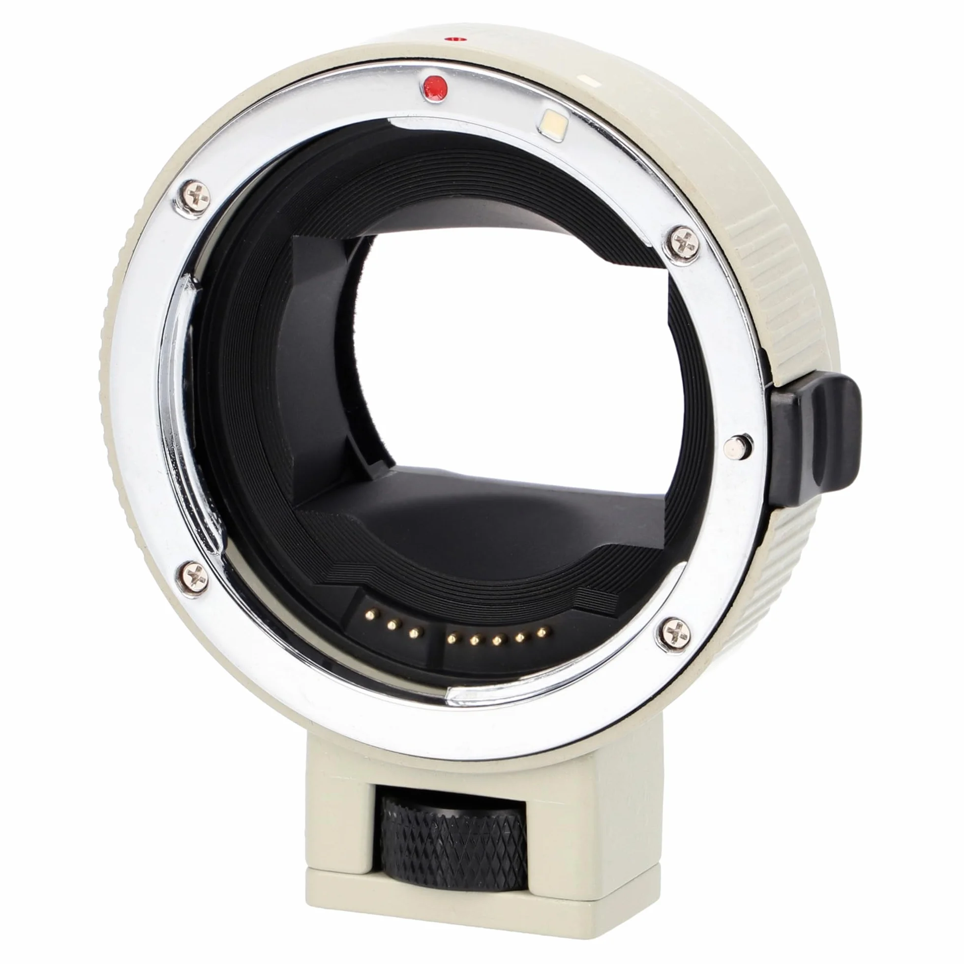 ayex Adattatore per obiettivo AF autofocus compatibile con obiettivo Canon EF/EF-S compatibile con fotocamera Sony E-mount EF-NEX II bianco