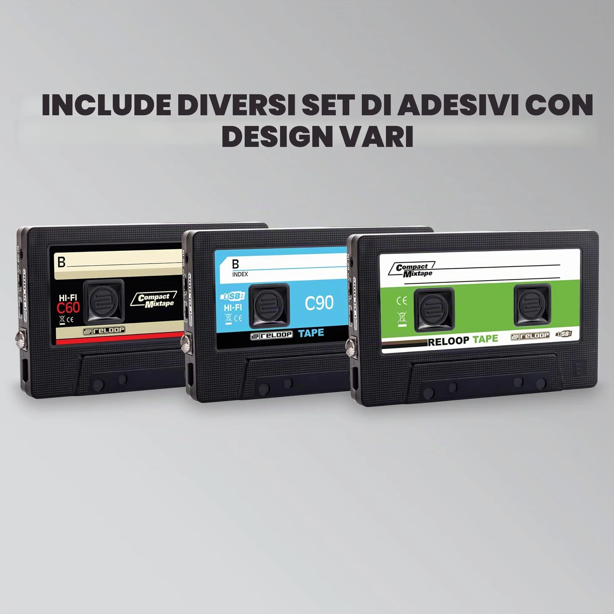 Reloop Tape Mixsession-Recorder Accessorio per DJ