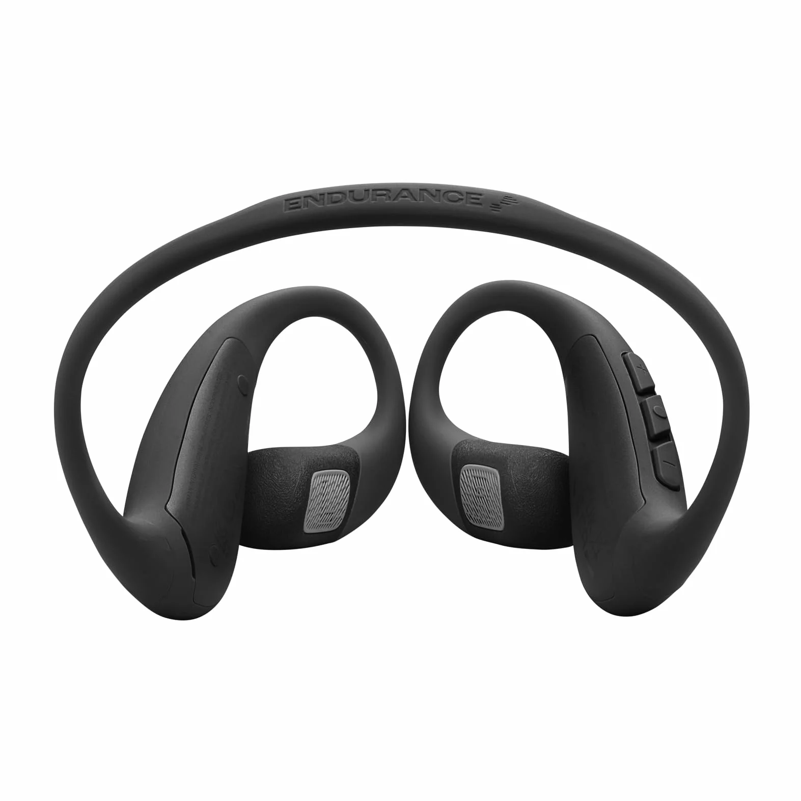 JBL Endurance Pace Cuffie Sportive Open-Ear con Bluetooth, Autonomia di 10 Ore, Archetto in Titanio Ultraleggero, Resistenza a Polvere e Acqua IP68, Tecnologia JBL OpenSound, Grigio/Nero