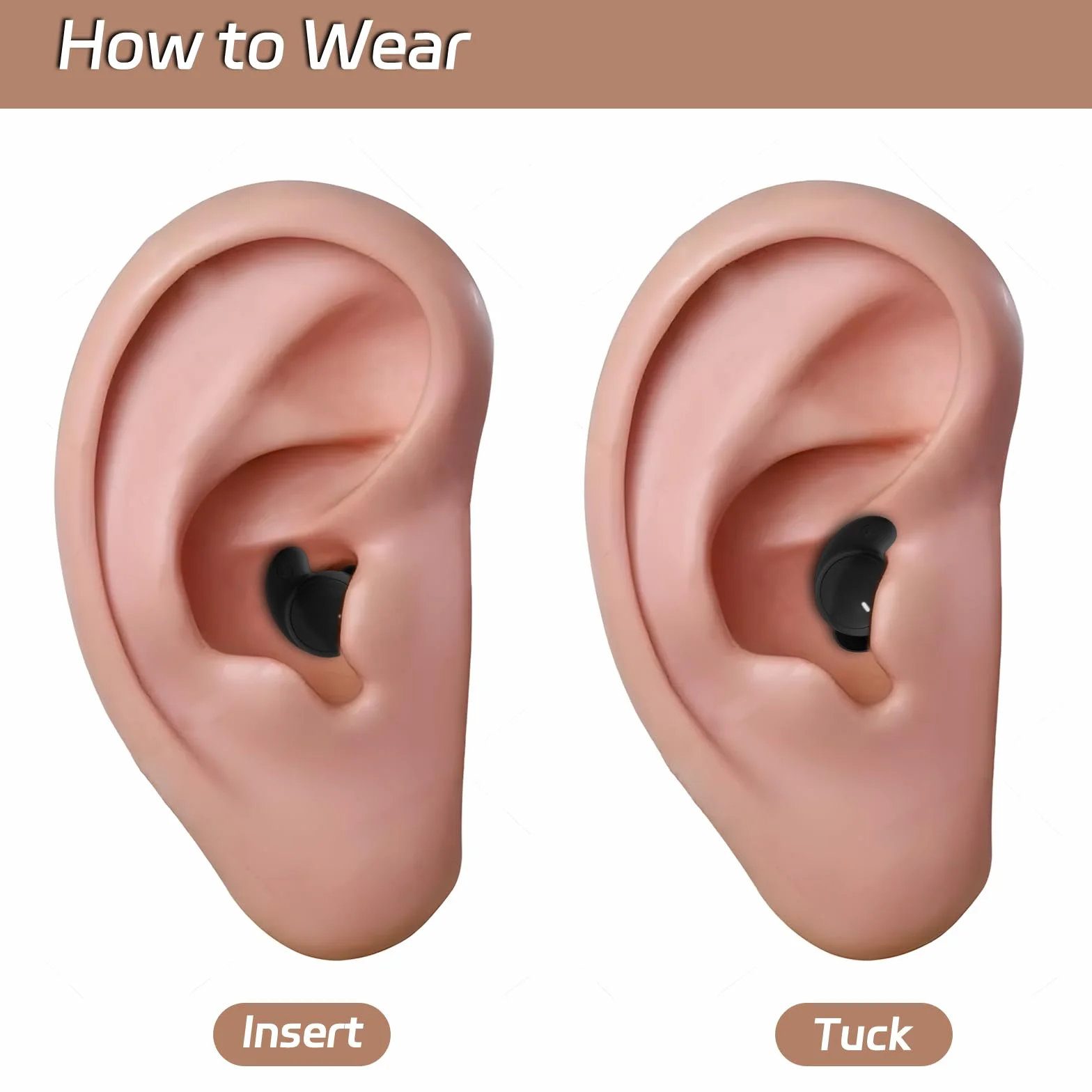 LOBKIN Cuffie Per Dormire, Cuffie Antirumore Per Dormire,Mini Auricolari Invisibili Bluetooth 6.0 In Silicone Liquido,Auricolari Per Dormire, Adatte Per Sport, Yoga e Viaggi