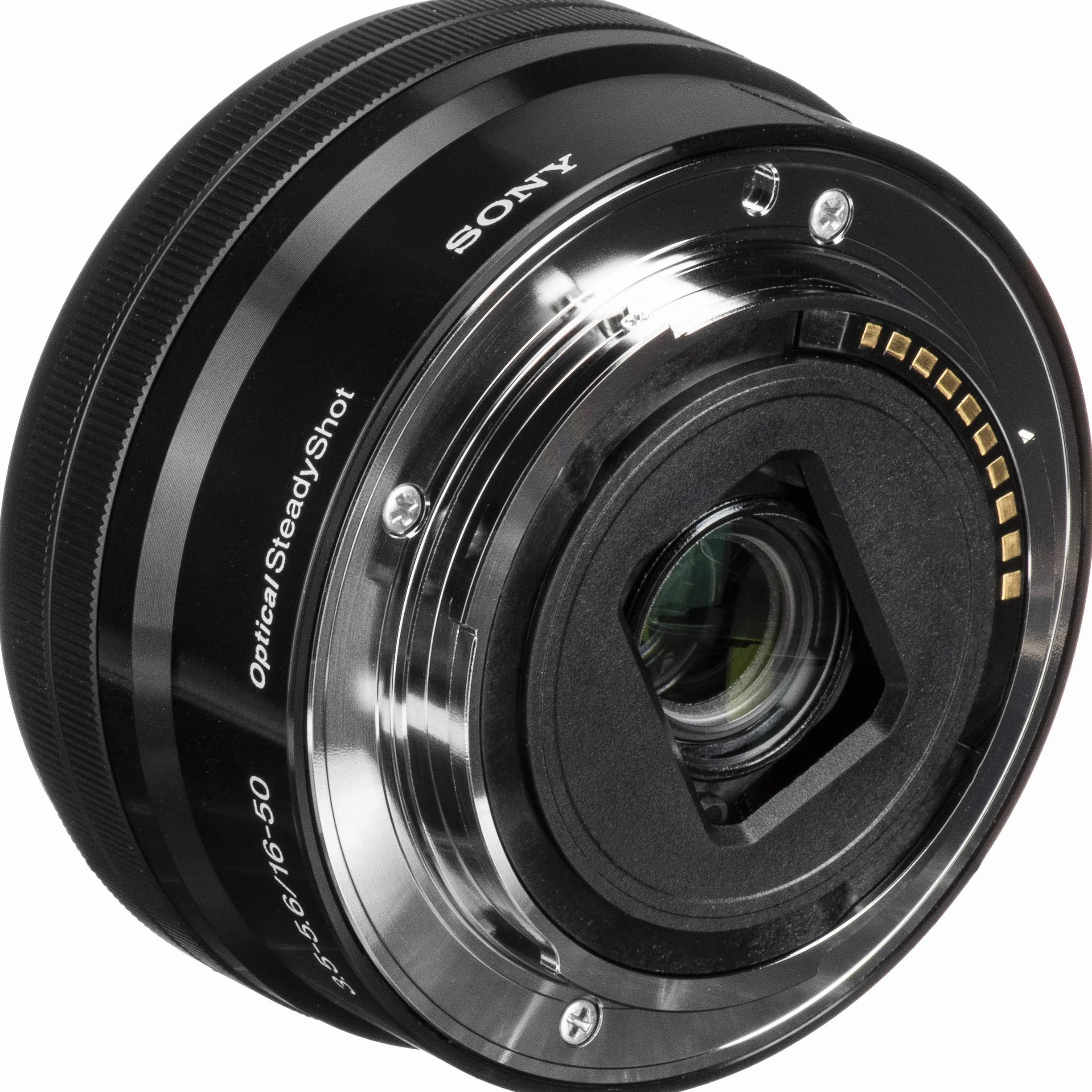 AOM Sony SELP1650 - Obiettivo OSS da 16-50 mm: obiettivo Sony E PZ 16-50 mm f/3.5-5.6 OSS (nero) + kit di partenza Pro Combo - Versione internazionale