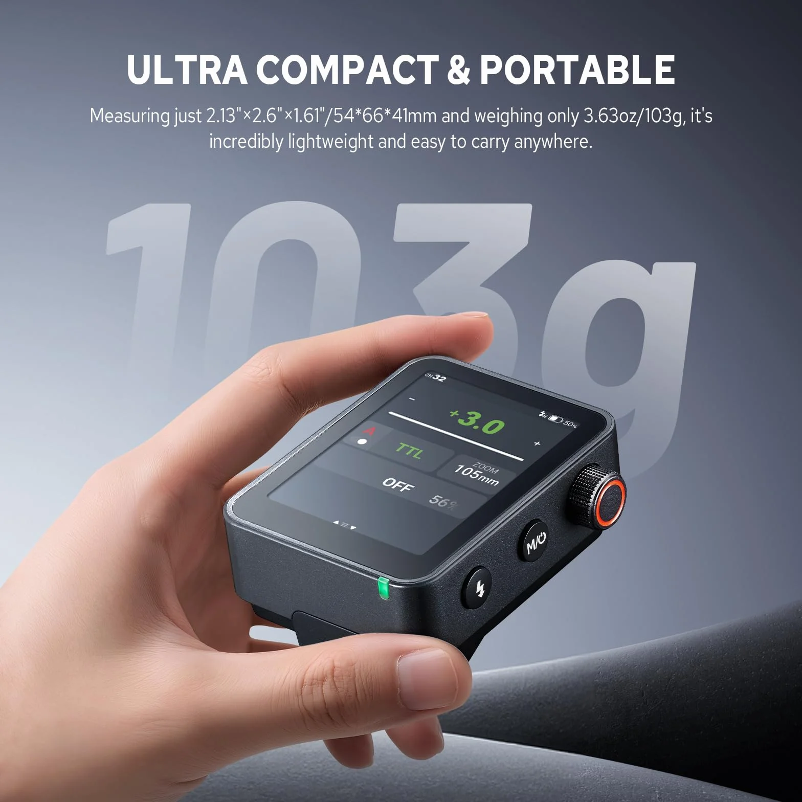Godox X3 Pro C X3Pro C Trigger Flash TTL Wireless compatibile con Canon, Trasmettitore 2.4G Wireless con Touchscreen, Supporto Controllo APP(X3-C Versione Aggiornata)