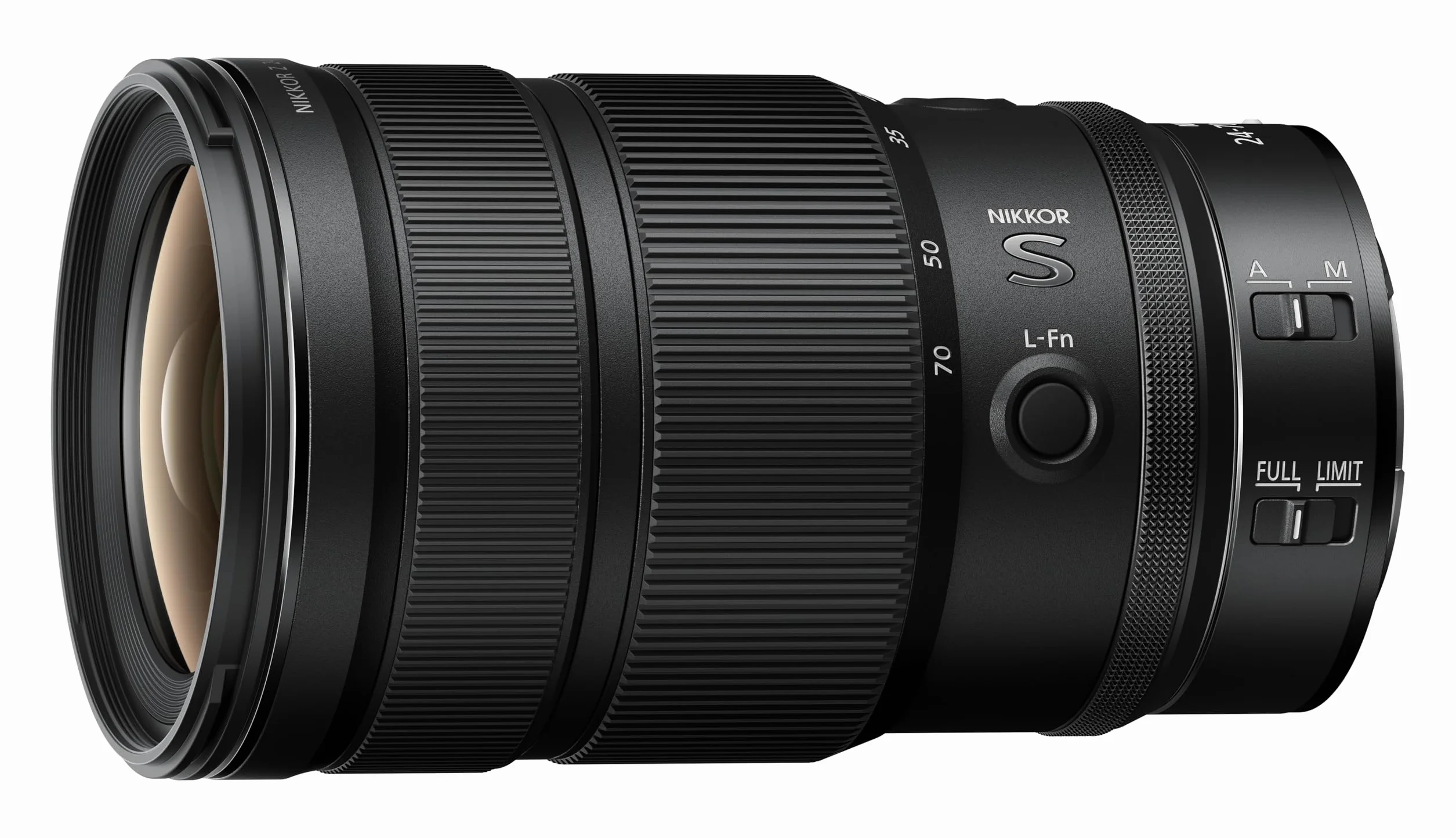 Nikon Nikkor Z 24-70 mm f/2.8 S II, Obiettivo per Nikon Z, Full Frame, Zoom Interno, Autofocus Rapido SSVCM, Anti-Riflesso, Bokeh Morbido, Leggero, Tropicalizzato, Nero [Nital Card: 4 Anni]