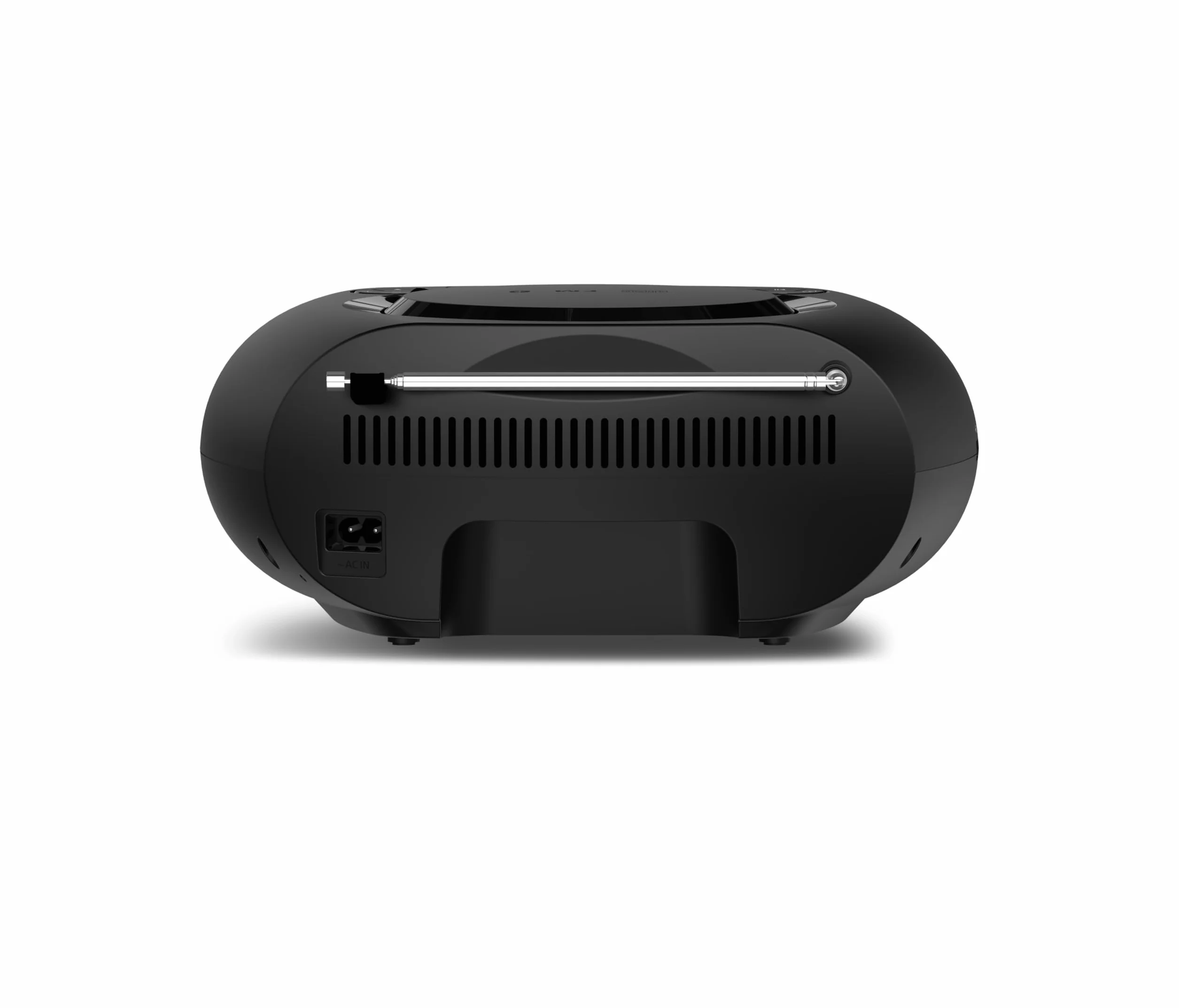 Philips TAZ2000 CD Soundmachine portatile con Radio FM, Bluetooth 6.0, USB, Altoparlanti stereo 6W, Nero