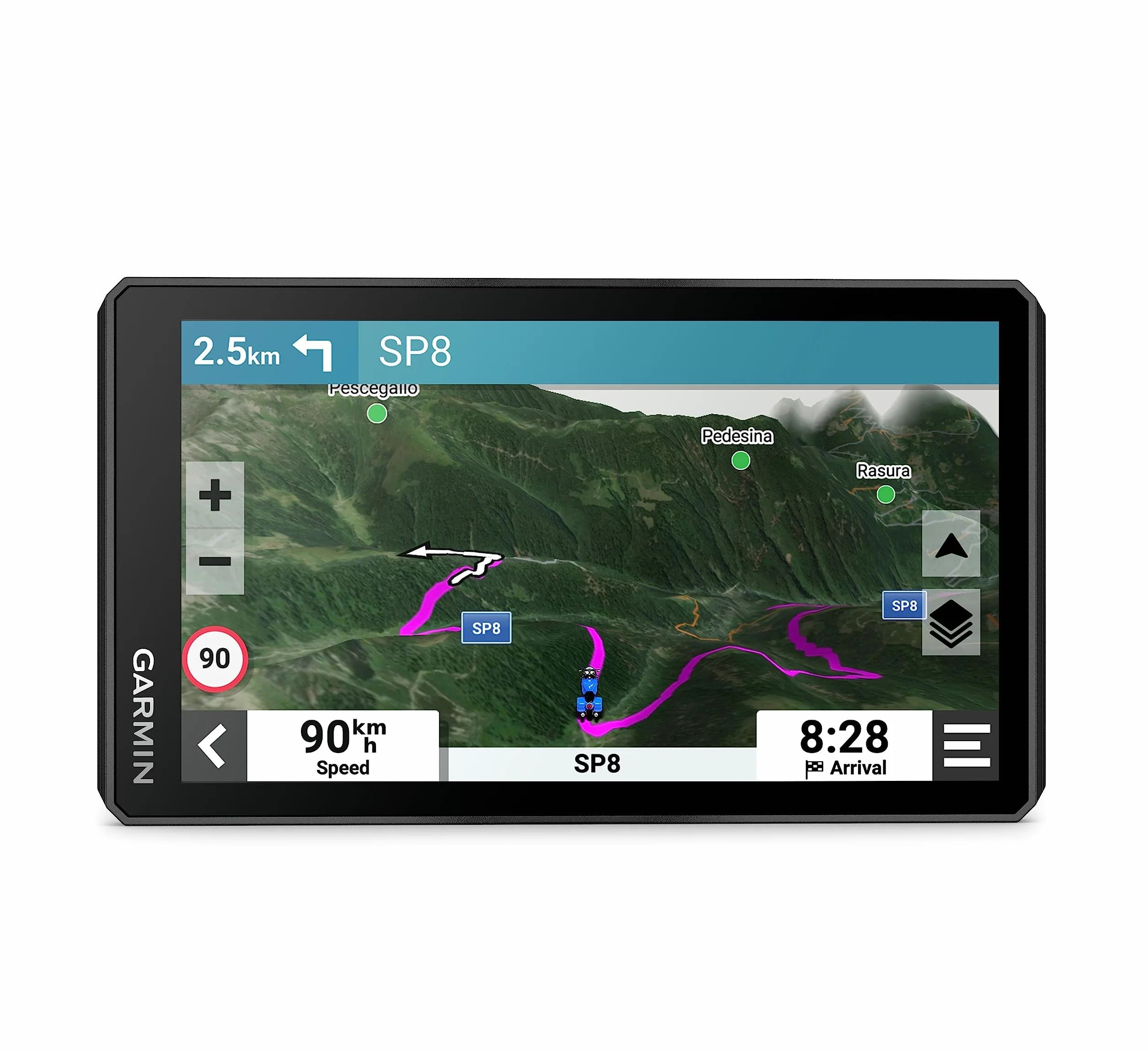 Garmin zūmo XT2 Navigatore Moto 6" Display Mappa Europa Topografica Bluetooth WiFi Ricondizionato