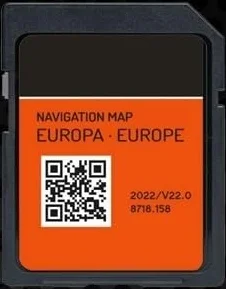 Scheda SD GPS Europa v22 2022 compatibile con Mercedes Becker Map Pilot