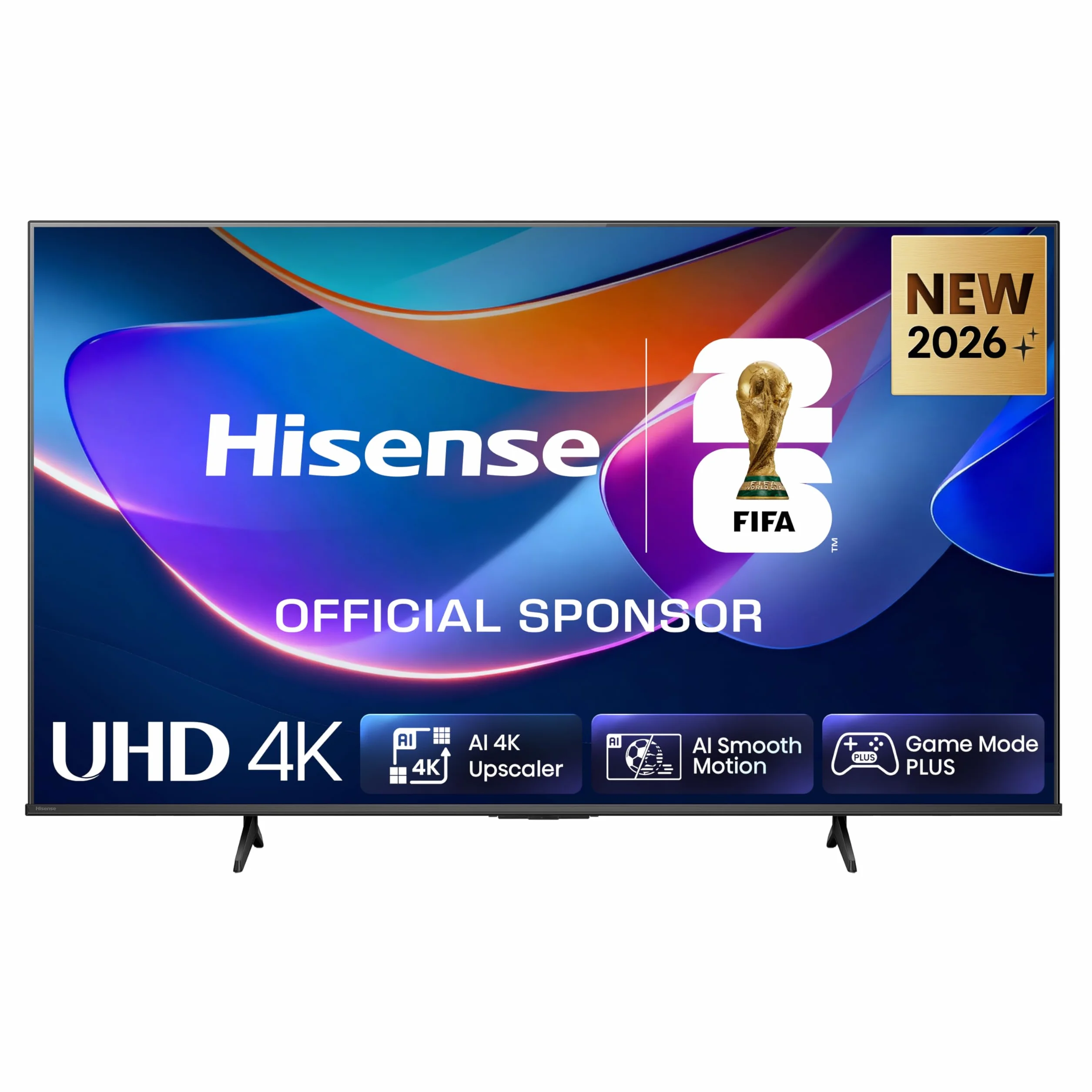 Hisense Smart TV 43" 4K 43E6ST, 60Hz, DTS Virtual X, VIDAA OS con 1000+ APP, HDR 10+, Game Mode Plus, Bluetooth, Wifi, Alexa Built-in, AirPlay2, lativù 4K