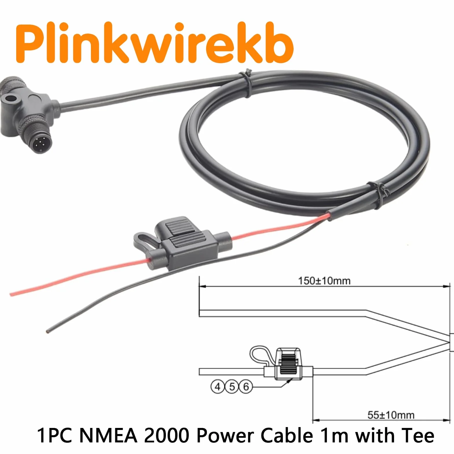 NMEA 2000 Kit avviamento Lowrance Simrad Garmin cavi marini 6 pezzi