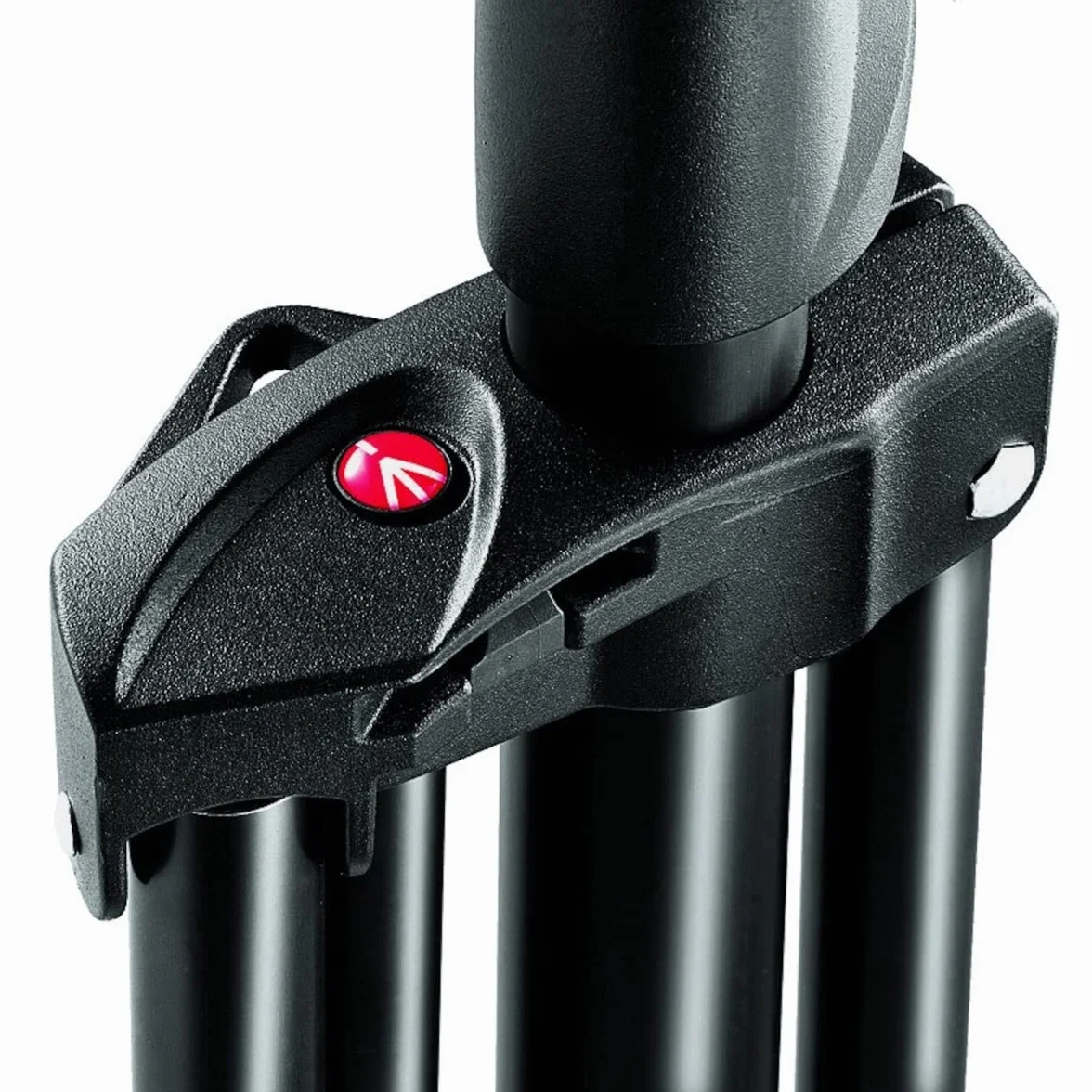 Manfrotto 1004BAC-3 Kit 3 Stativi, Serie Babylight, Massima Altezza 366 cm per Luci, 4 Sezioni, in Alluminio, Nero