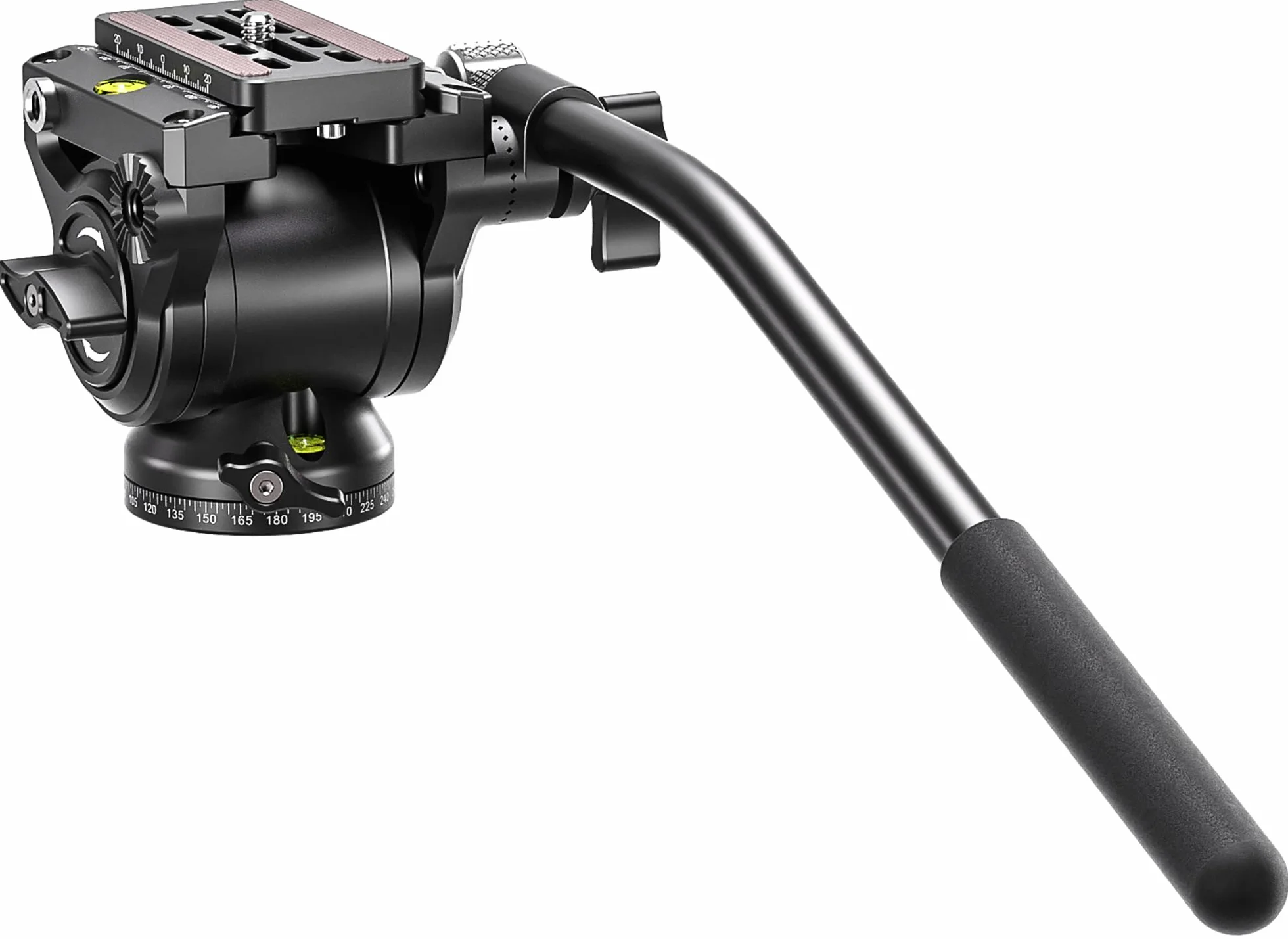 Leofoto - Testa video fluida - Alluminio aeronautico - Peso ridotto - Capacità di carico: 4 kg - Perfetto per il videografo esigente - BV-5