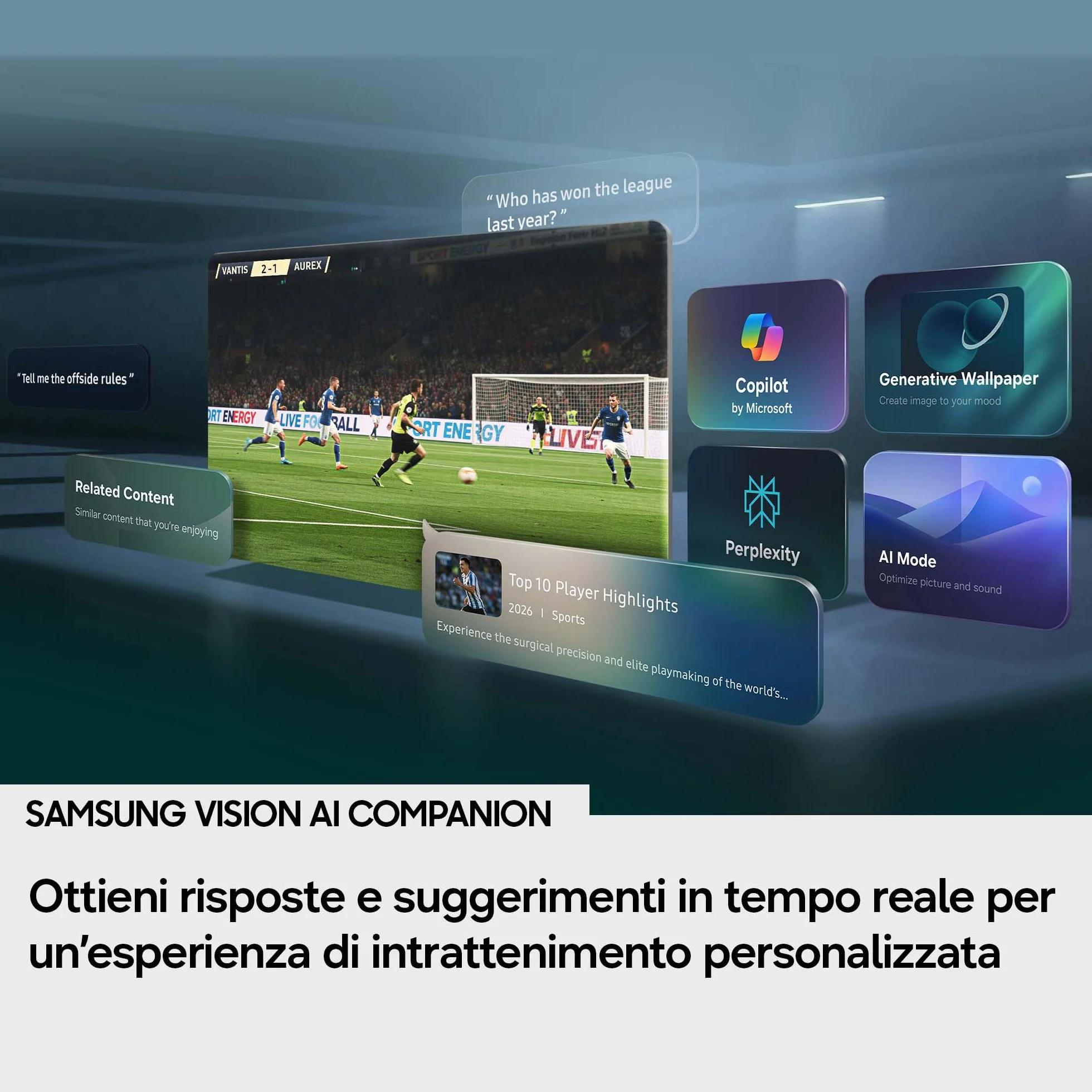 Samsung Smart TV 65" UE65M72HAUXZT Mini LED 4K HDR 10+ 144Hz Gaming Hub 2026