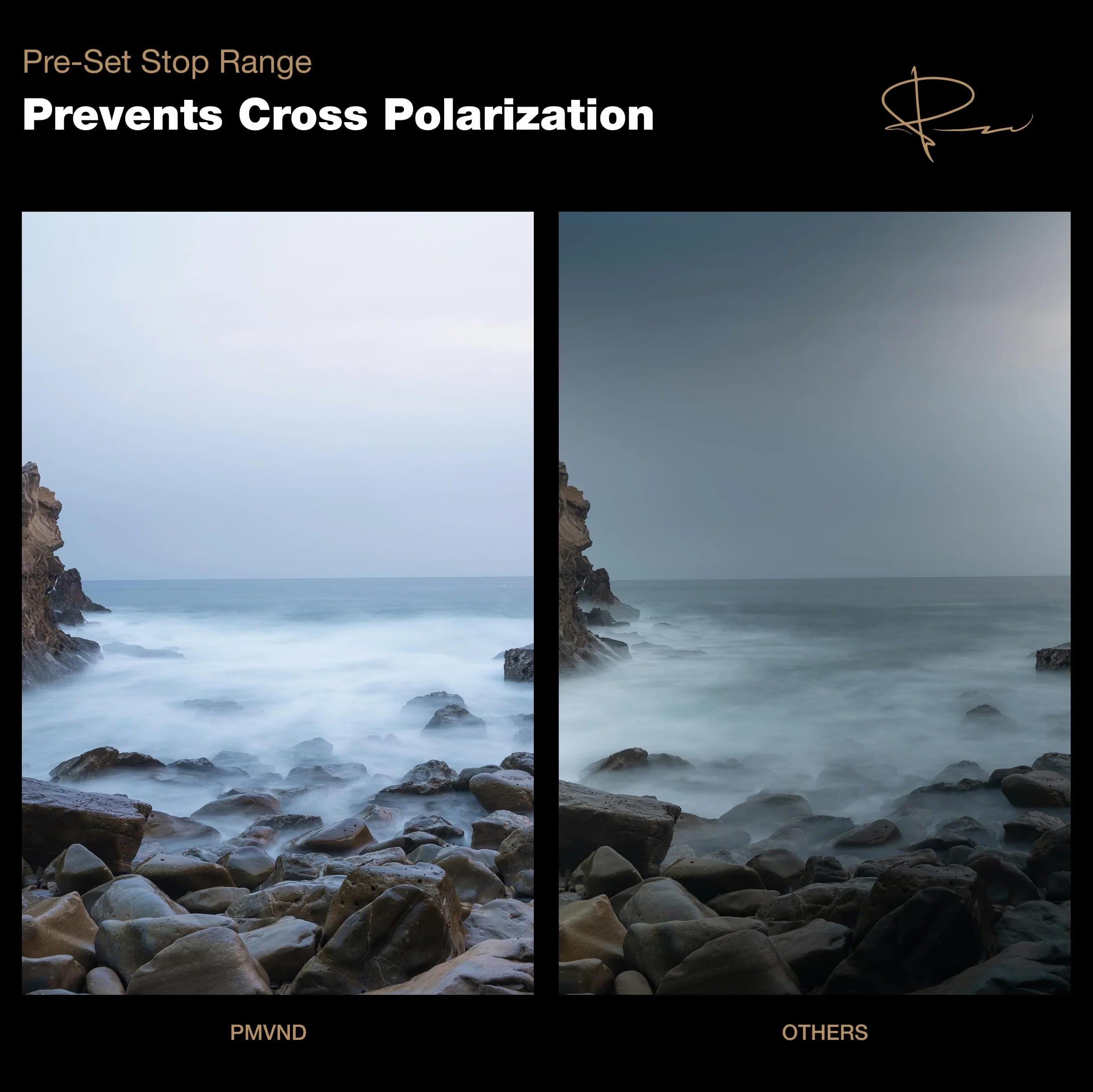 PolarPro - Filtre Vario VND - 82 mm - 6/9 Stops Edition II - Peter McKinnon