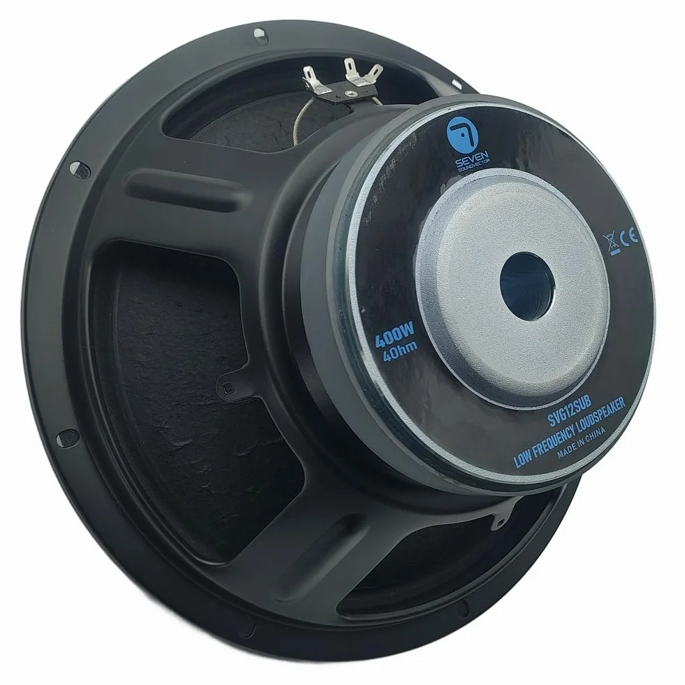 Seven Soundvector SVG12SUB/4 Subwoofer 12 pollici 4 Ohm 400W AES 800W Peak Altoparlante professionale per bassi