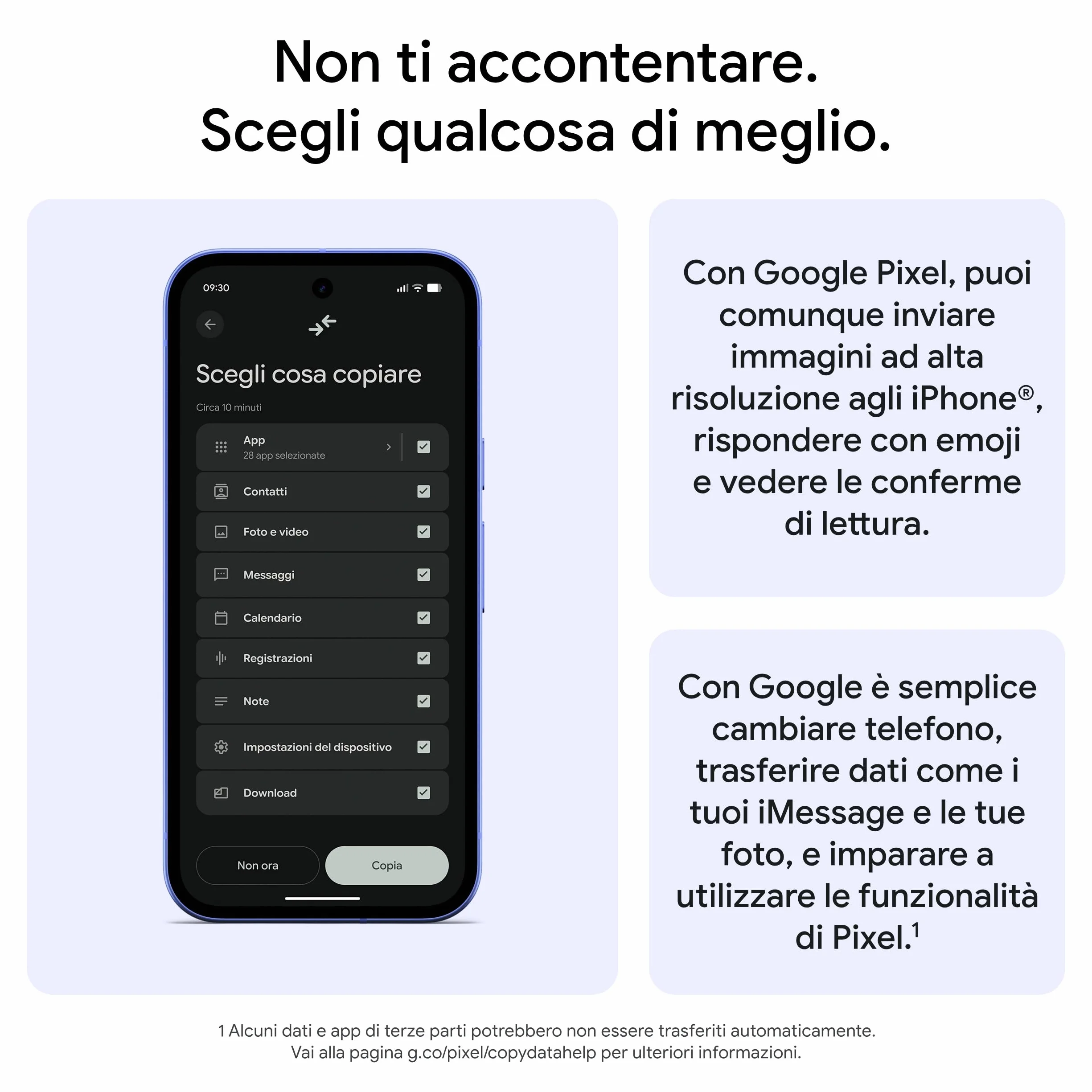 Google Pixel 10a - 7 anni di nuovi aggiornamenti e funzionalità, oltre 30 ore di autonomia, Guida fotografica, Gemini Live, Sicurezza Pixel - Nero ossidiana, 128GB
