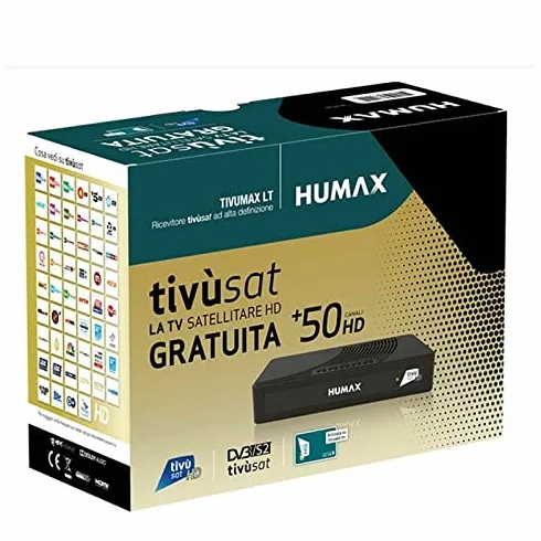 Humax HD-3801S2 TIVUMAX Ricevitore satellitare digitale TIVUSAT