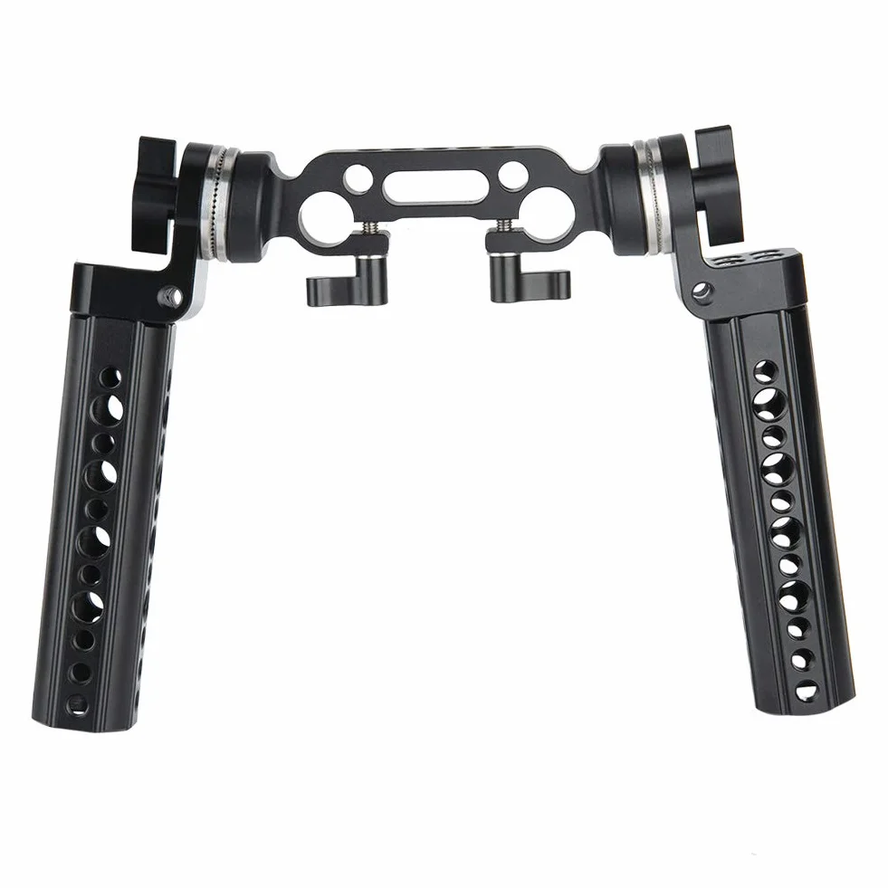 Handle Rosetta,NICEYRIG Kit Impugnatura Rosetta con Adattatore per Rosetta Standard Kit Morsetto per Asta 15mm per Fotocellula DSLR