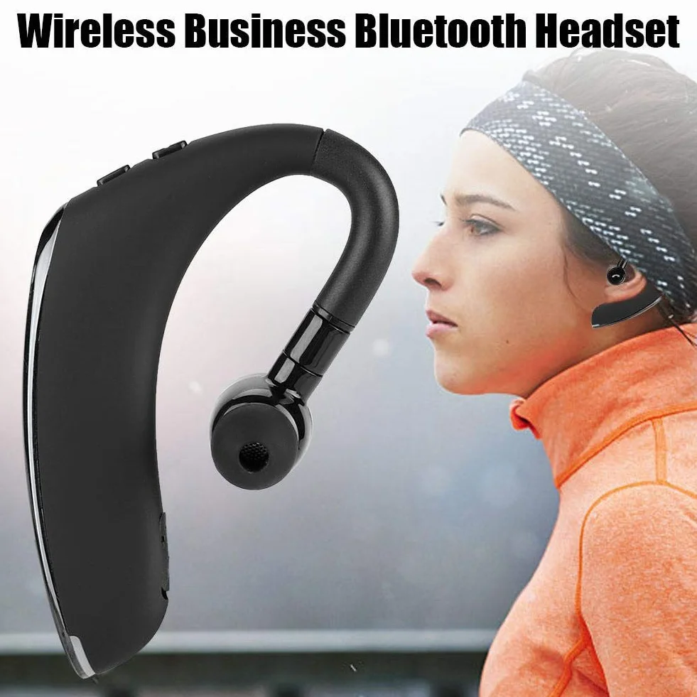 Topiky Auricolare Bluetooth Business, F900 Ultra Long Standby Wireless Bluetooth 5.0 Auricolare vivavoce auricolare a 180 °