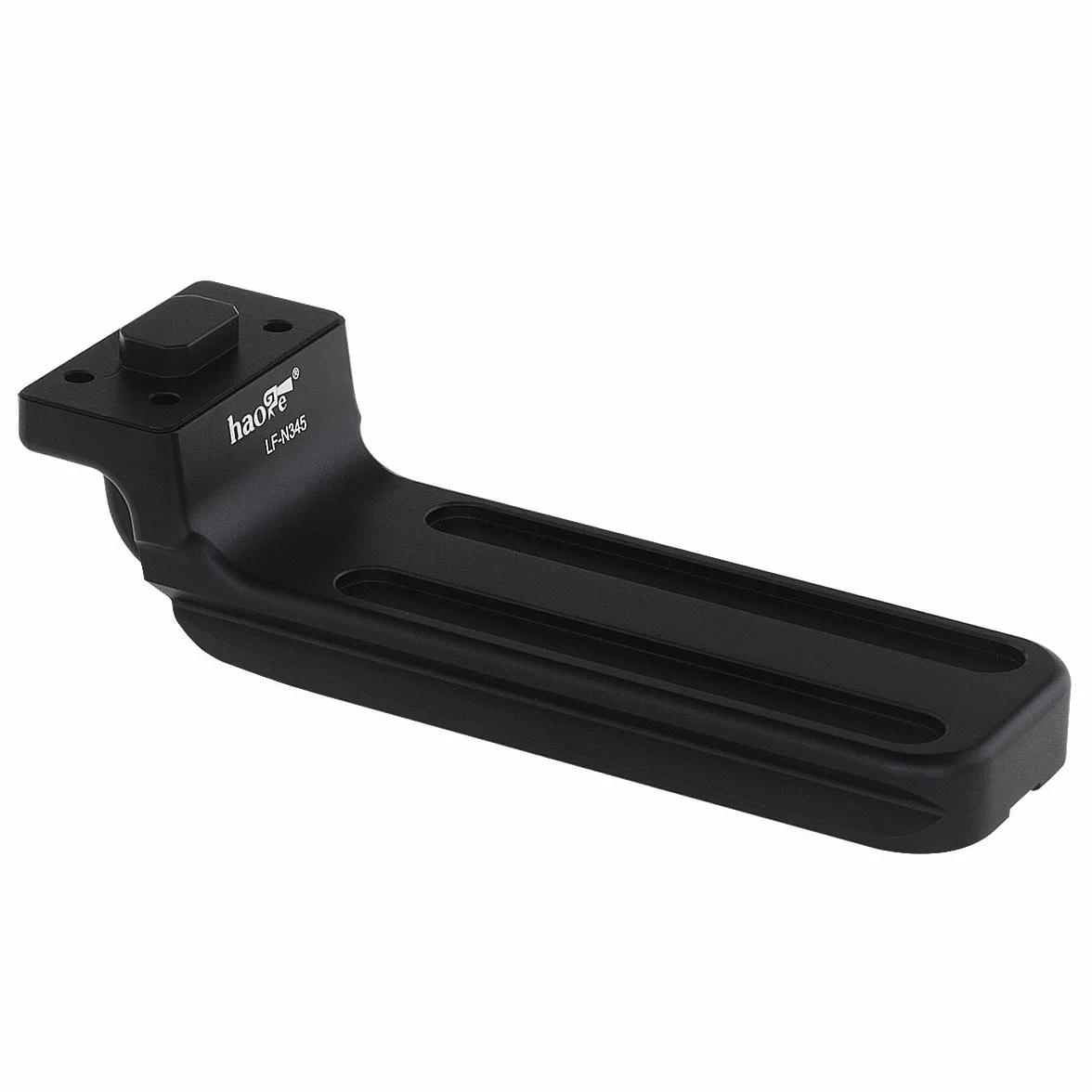 Haoge LF-N345 - Anello adattatore per treppiede per Nikon 300 mm F2.8 VR/VRII, 500 mm F4 VR, 200-400 mm F4 VR/VRII, 400 mm F2.8, 600 mm F4D, 800 mm f/5.6E, 180-400 mm f/4E Arca Swiss integrato Piatto