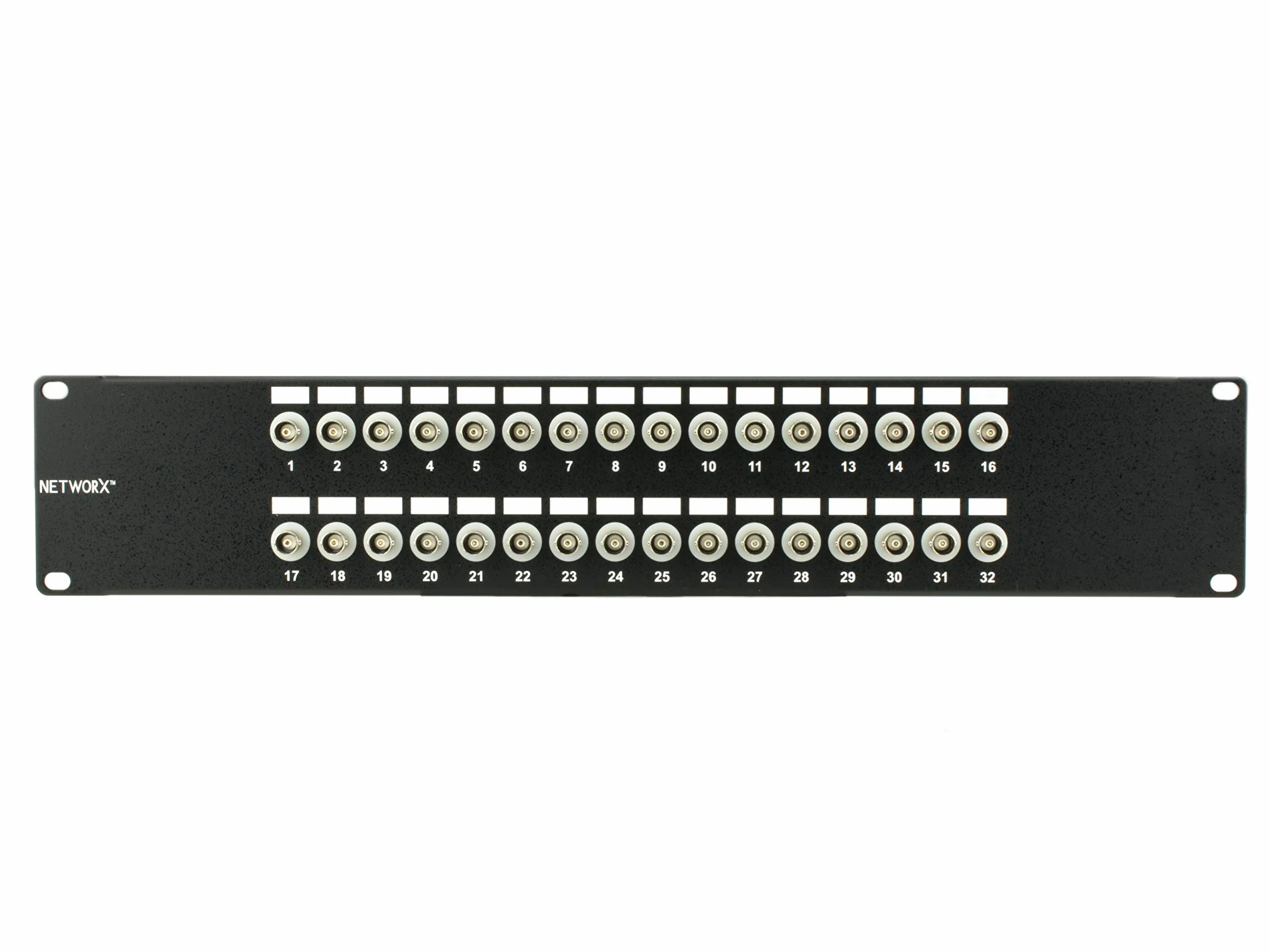 Networx® Pannelli patch coassiali (32 porte, BNC isolato)