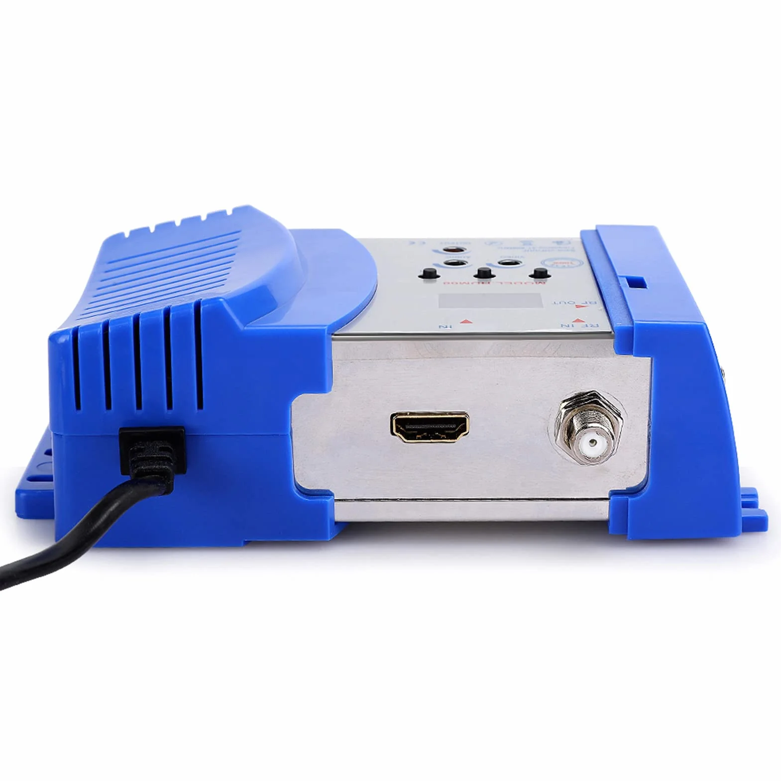 Jectse Modulatore HD HDMI Digitale HDM68 VHF/UHF con Livello di Uscita Regolabile