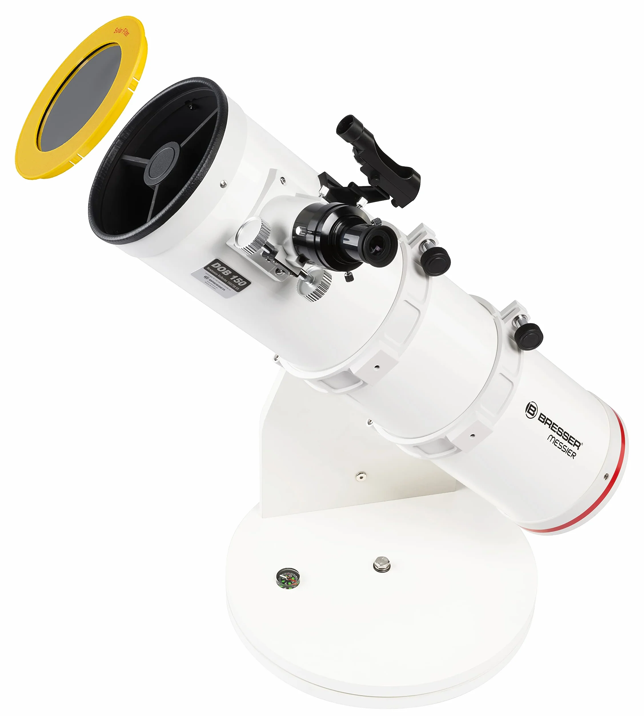 BRESSER 4716415 Telescopio Dobson Messier 6”, Bianco