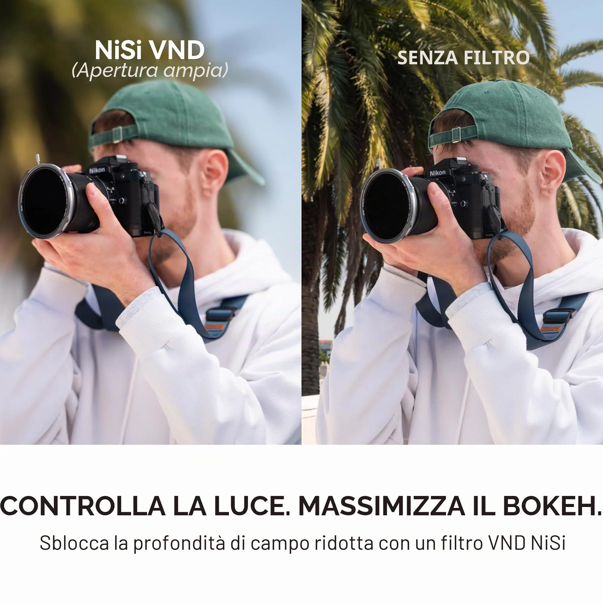 NiSi True Color - Filtro ND variabile, 1-5 stop, 82 mm