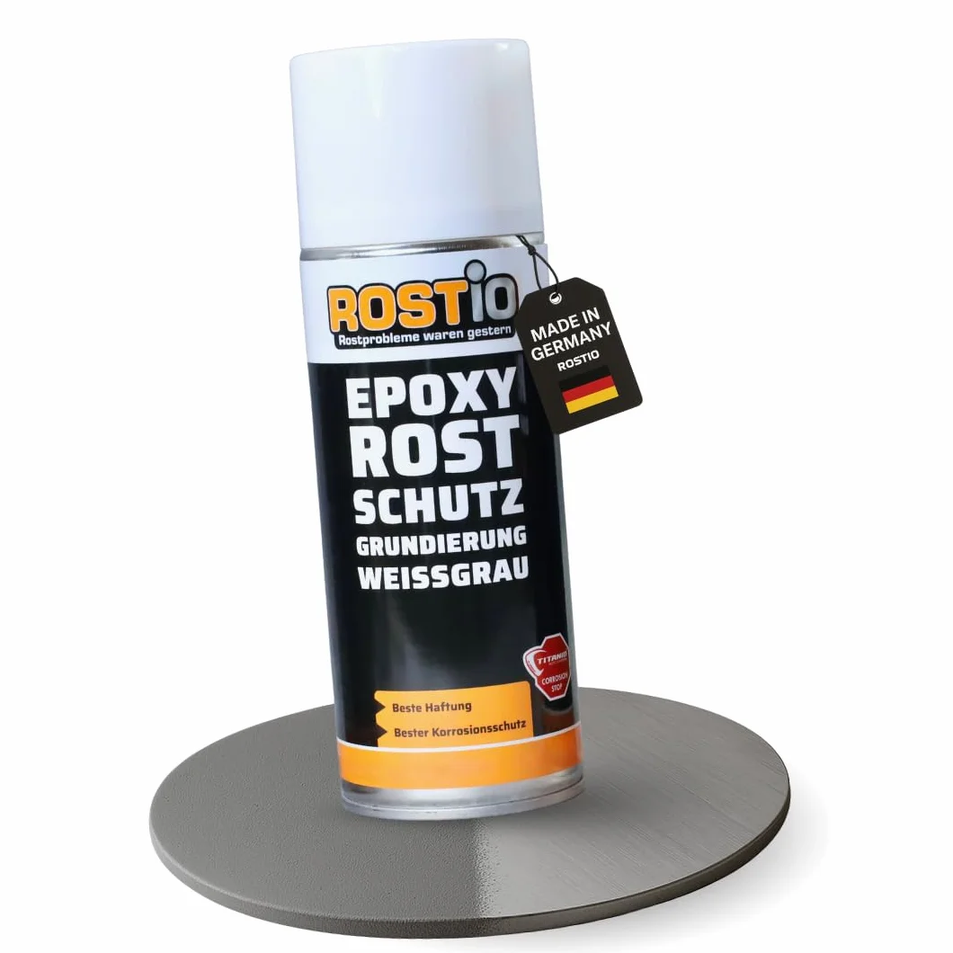Rostio Primer epossidico 1 K | EP base antiruggine | protezione dalla corrosione | riempimento primer antiruggine | Asciugatura rapida (1 pezzo)