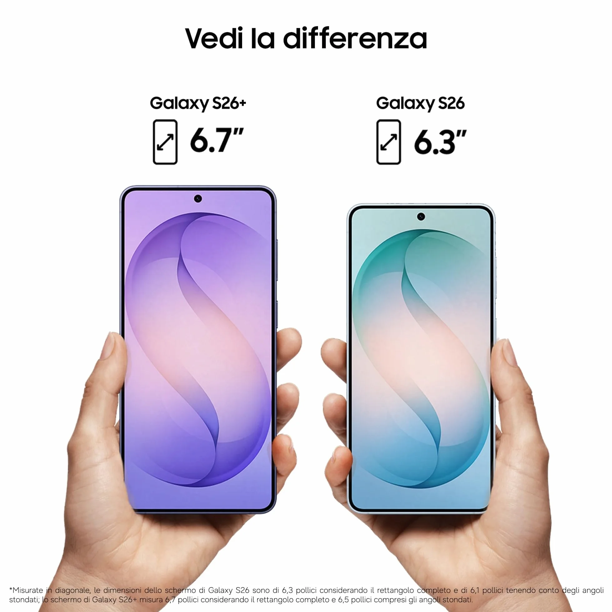 Samsung Galaxy S26 Smartphone AI, 256GB, 3 anni di Garanzia, Processore Avanzato, Assistente Foto, Creative Studio, Camera 50 MP, 4300 mAh, Black [Versione italiana]