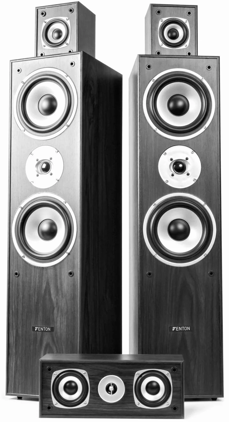 SISTEMA AUDIO 5.1 HOME THEATRE CINEMA TV CON BLUETOOTH KARAOKE TELECOMANDO