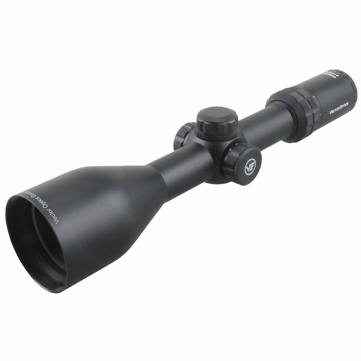 Vector Optics SCOM-09 Grizzly 3-12x56SFP - Cannocchiale per sport, airsoft e caccia, fucile ad aria compressa, mirino mirino per fucile, scopa rifle scope, ampia gamma di accessori