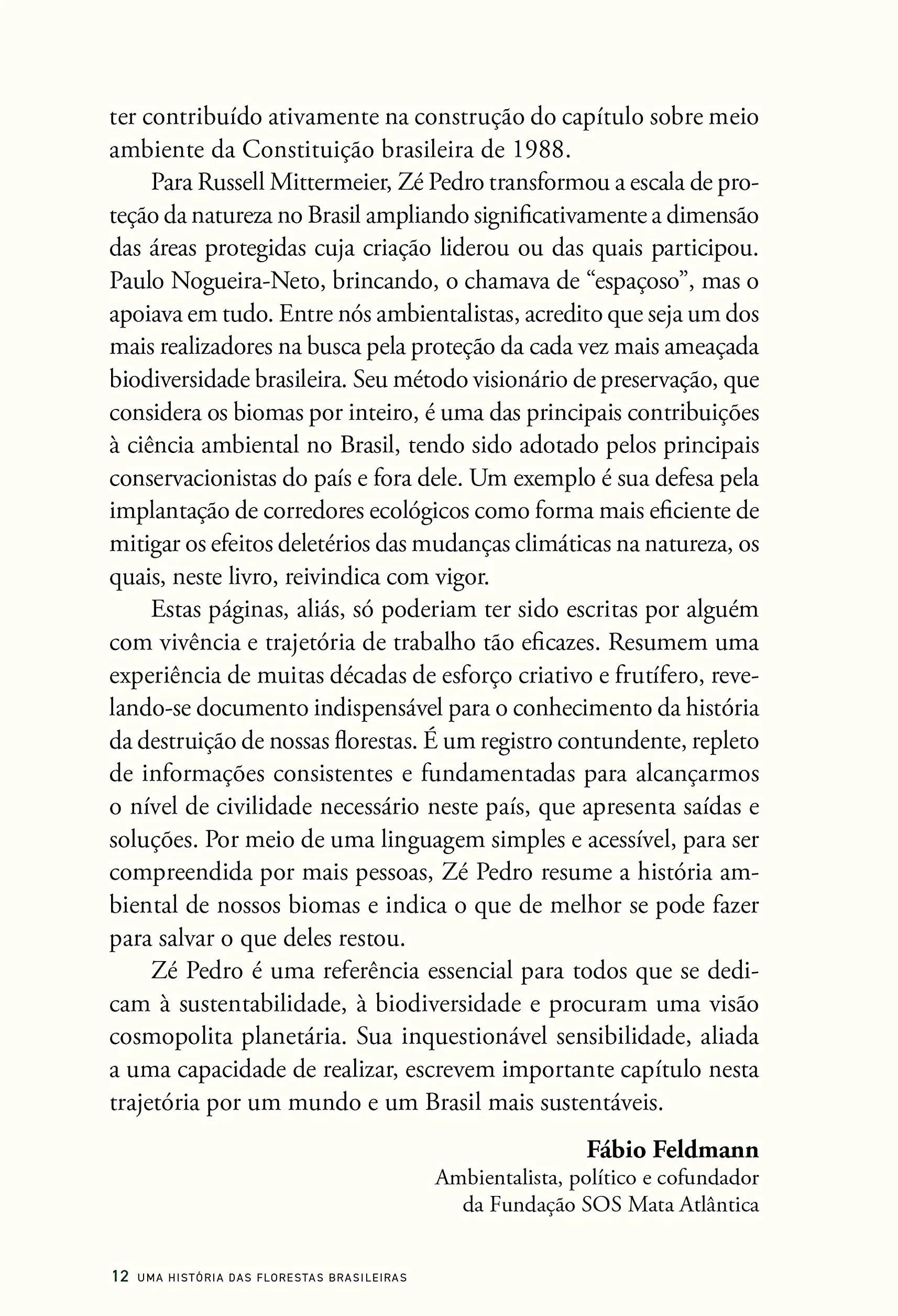 História das florestas brasileiras