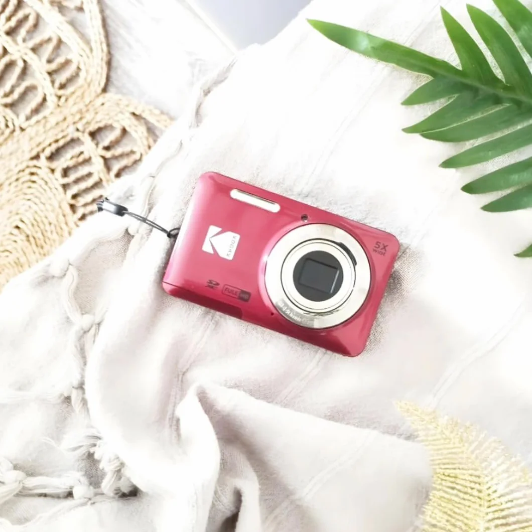 KODAK PIXPRO FZ55 1/2.3" Fotocamera compatta 16 MP CMOS 4608 x 3456 Pixel Rosso