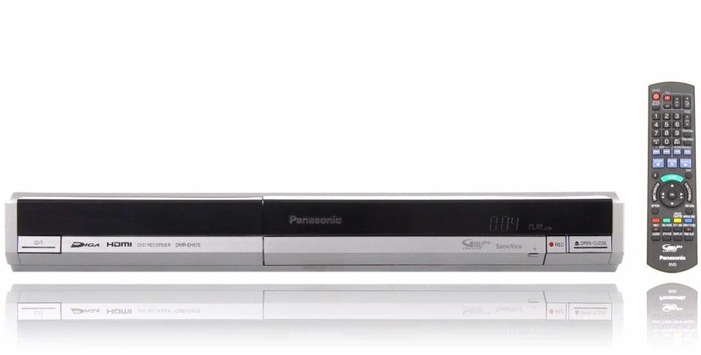 Panasonic DMR-EH575EG-S DVD recorder Registratore DVD Argento