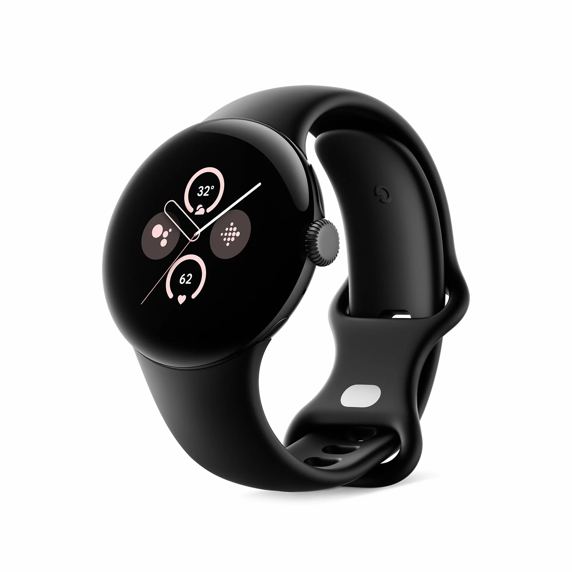 Google Pixel Watch 2 con cardiofrequenzimetro Fitbit, gestione dello stress e sicurezza, smart watch Android, cassa in alluminio nero opaco, ossidiana, WiFi (rinnovato)