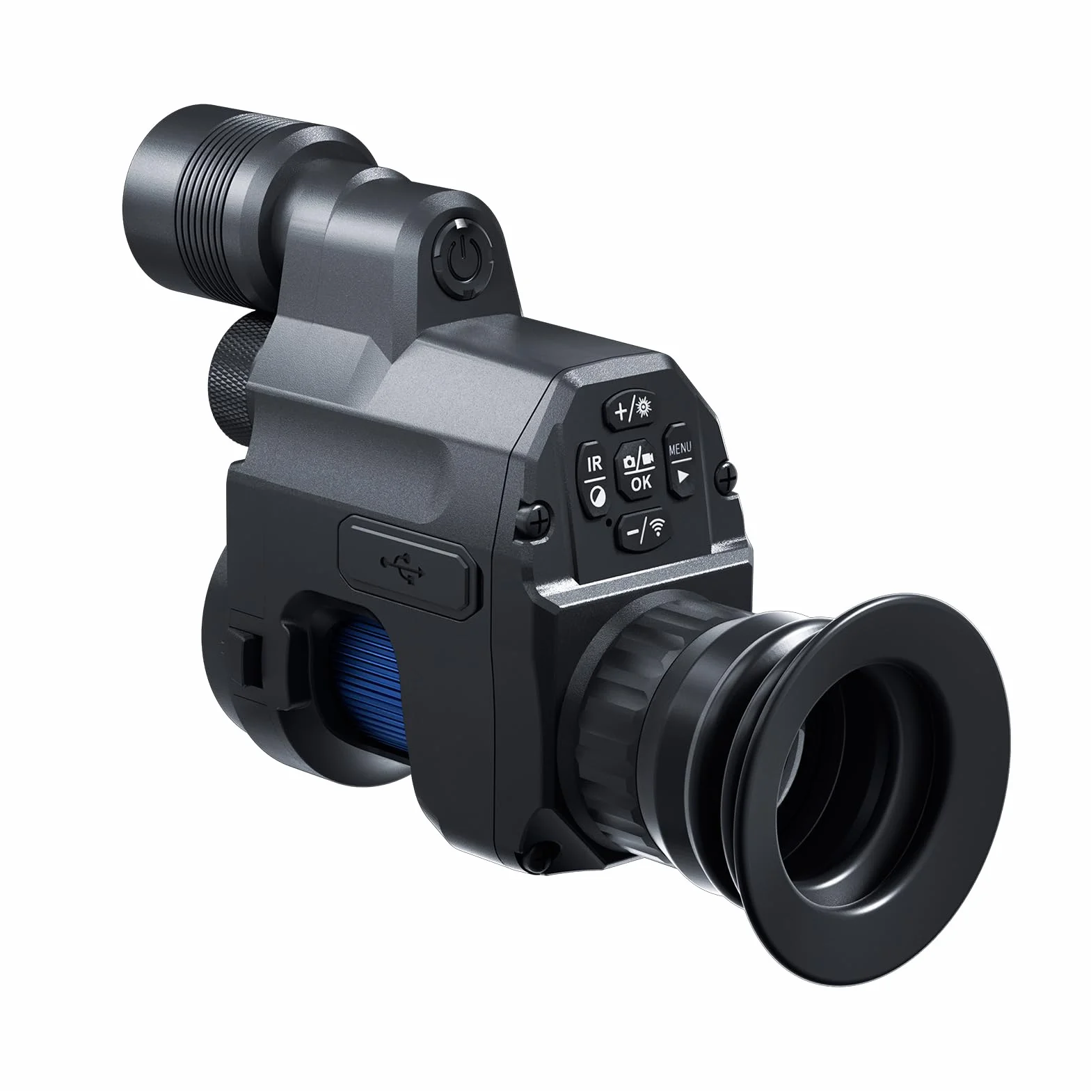 PARD Monoculare Visione Notturna, cannocchiale Visore notturno per la caccia con 850nm e 940nm, per osservazione notturna o sorveglianza, portata di visione notturna fino a 350 m, NV007V2