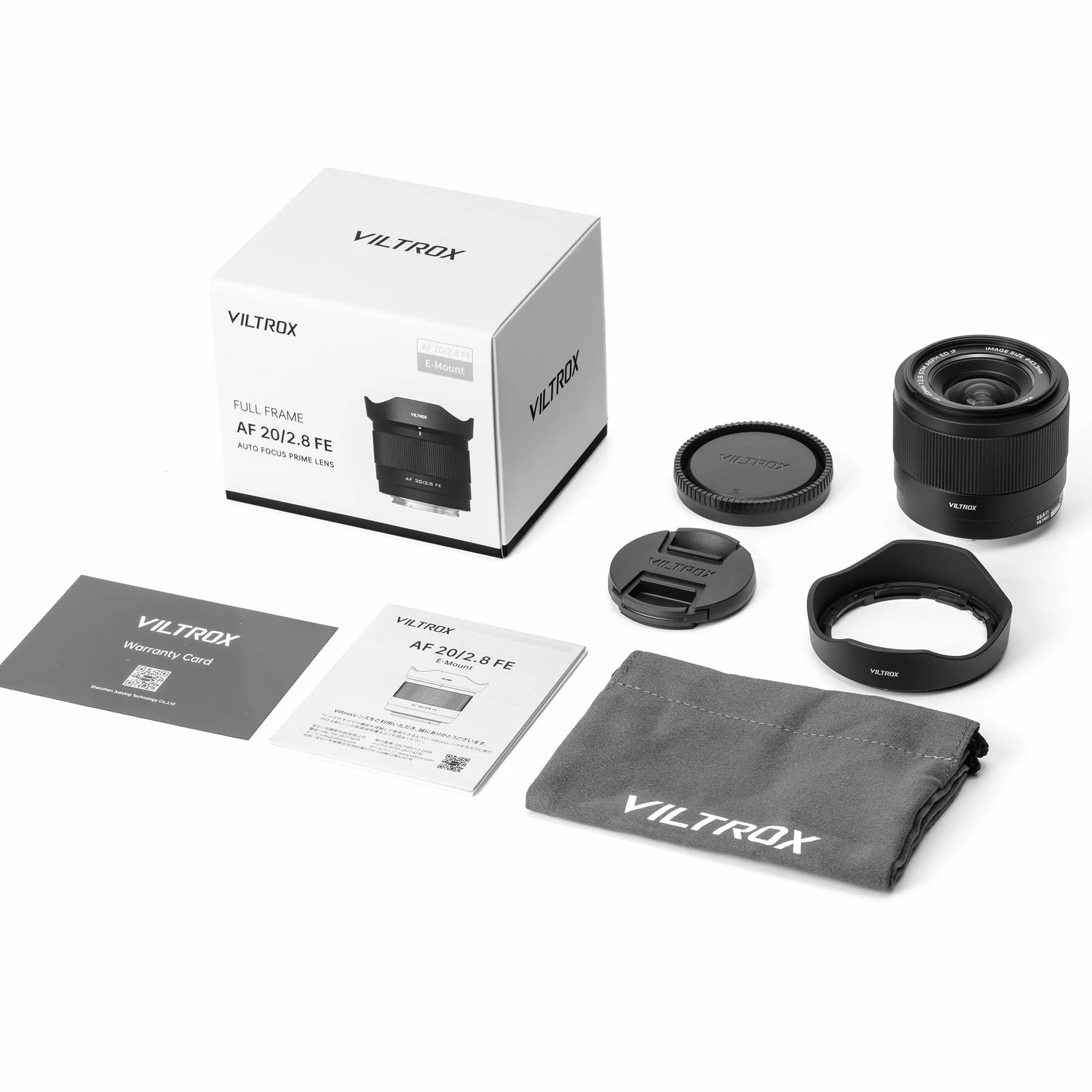 VILTROX Lente AF full frame 20mm f2.8 e-Mount per Sony a7, a7r, a7c, a7iii, a7iv, a6700, a6600, a6400, ZV-E100