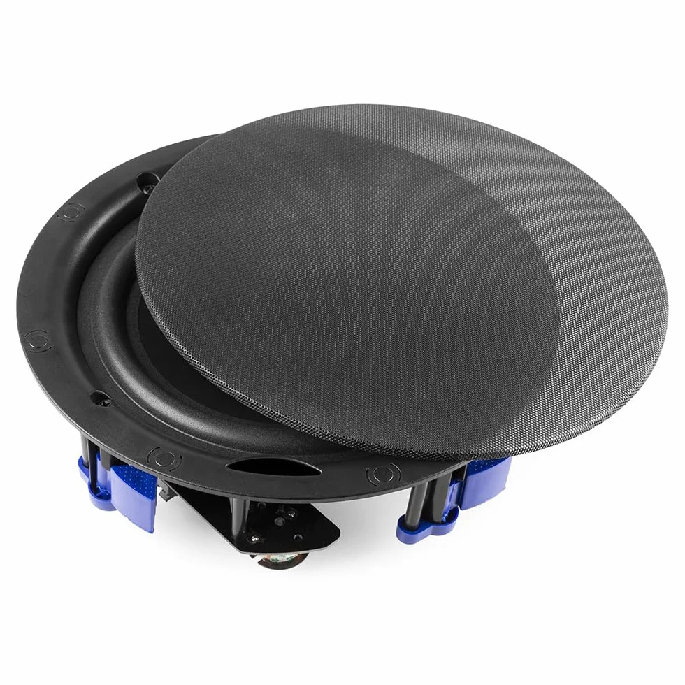 Power Dynamics NCSS6B Altoparlante da soffitto 6,5" 30 Watt 8 Ohm Nero Griglia in Metallo