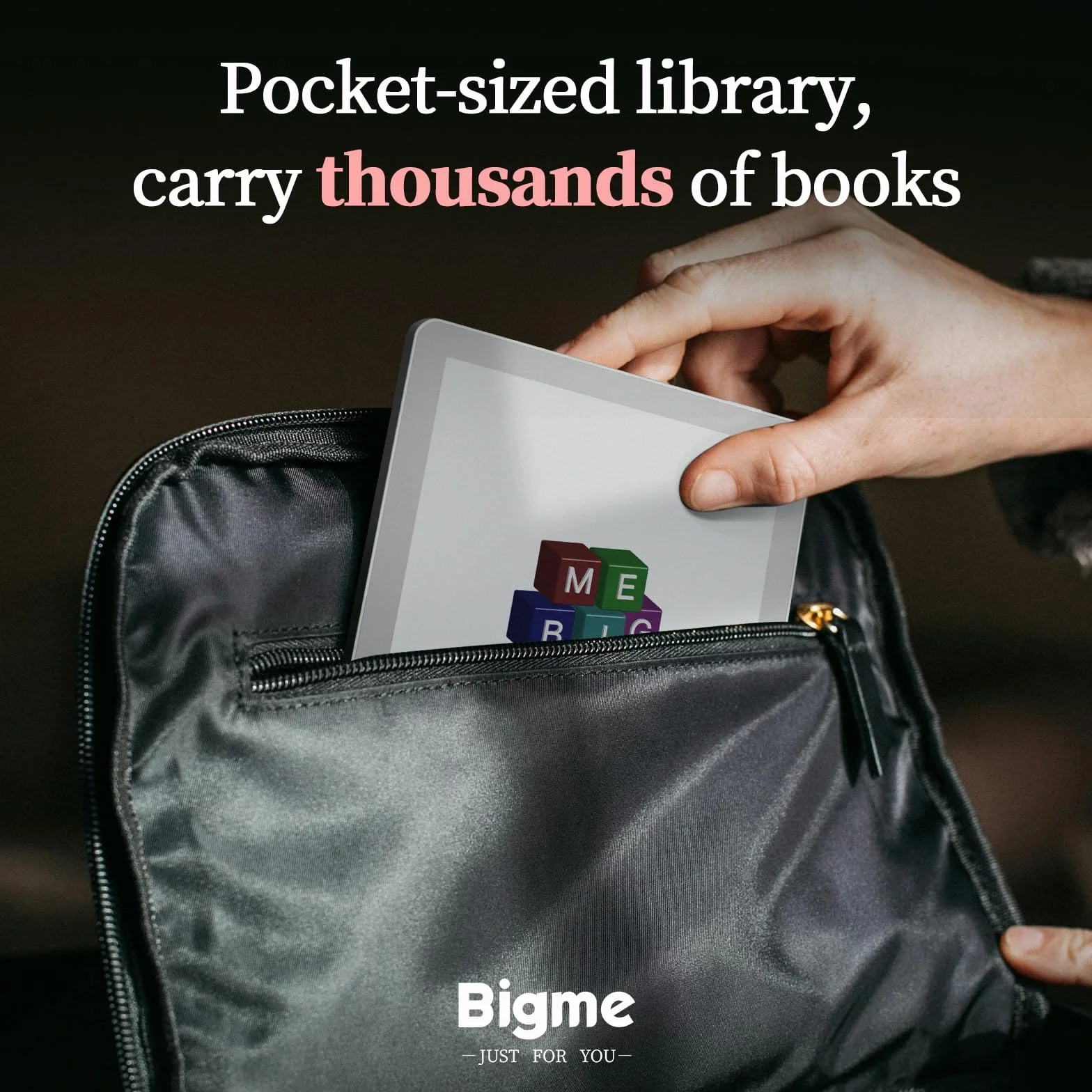 Bigme B6 Tablet E-Paper a colori da 6 pollici Android 14 Reader con 4 GB + 64 GB di memoria (bianco)
