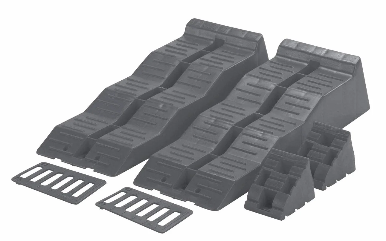 Fiamma Kit Level Up - Set Cuneo di livellamento del Terreno & Sacchetto Trasporto Cuneo livellamento