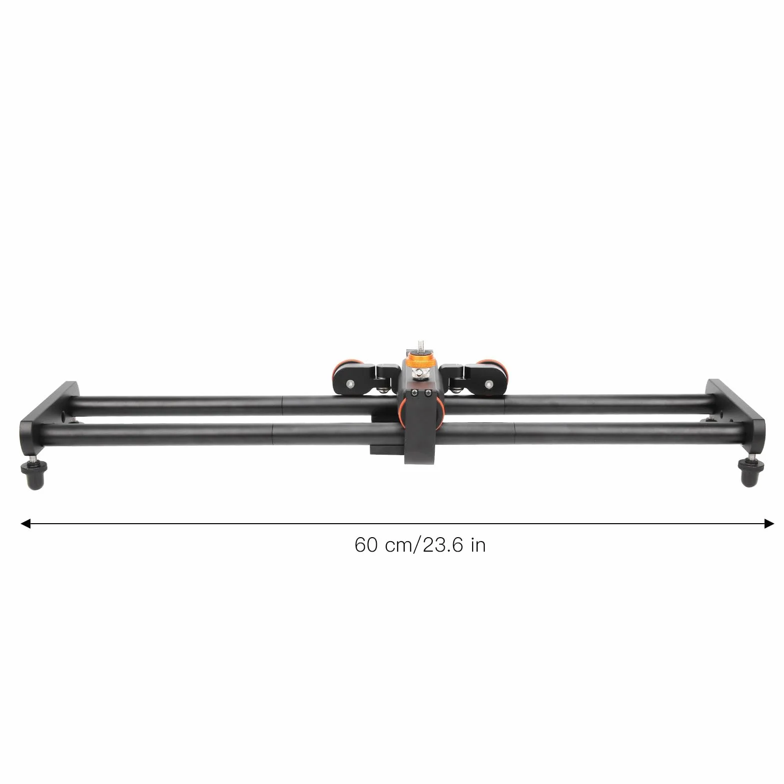 Carrello per Traccia Video della Fotocamera, Carrello con Cursore Regolabile per Fotocamera per la Fotografia di Filmati Video con Videocamera Stabile