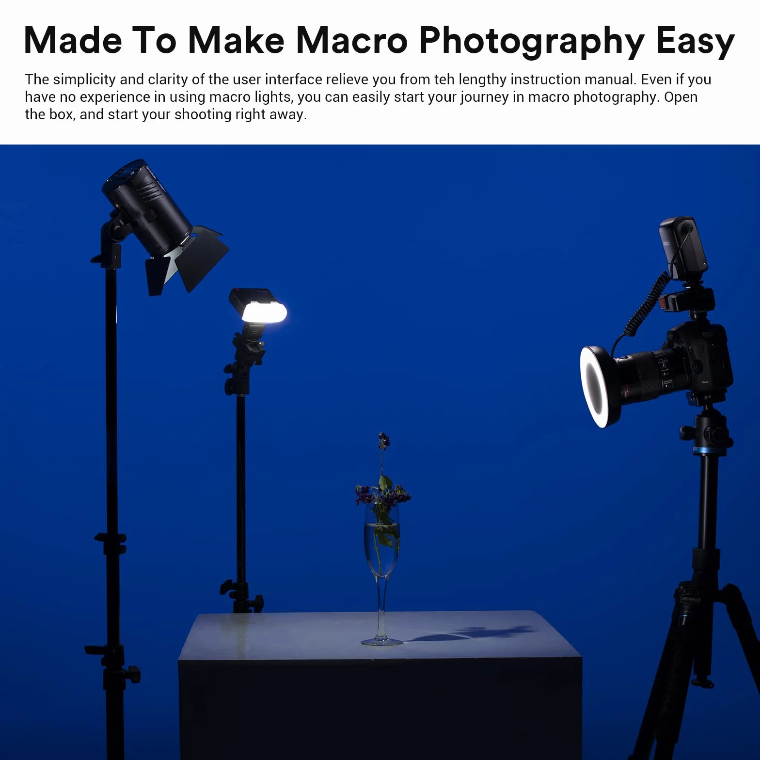 GODOX Macro Flash Annulaire ML-150 II
