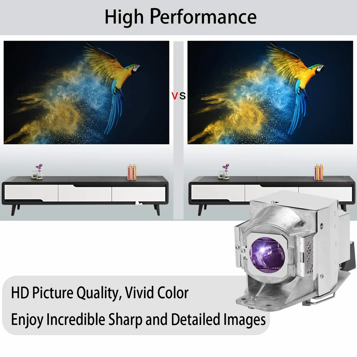 W1070 TH681 Lampada Proiettore Per BenQ W1070 W1080ST W1070+ W1080ST+ HT1075 HT1085ST MH630 MH680 TH680 TH681+ TH682ST MW721 MX666 MX662 MX720 EP4232 Videoproiettore