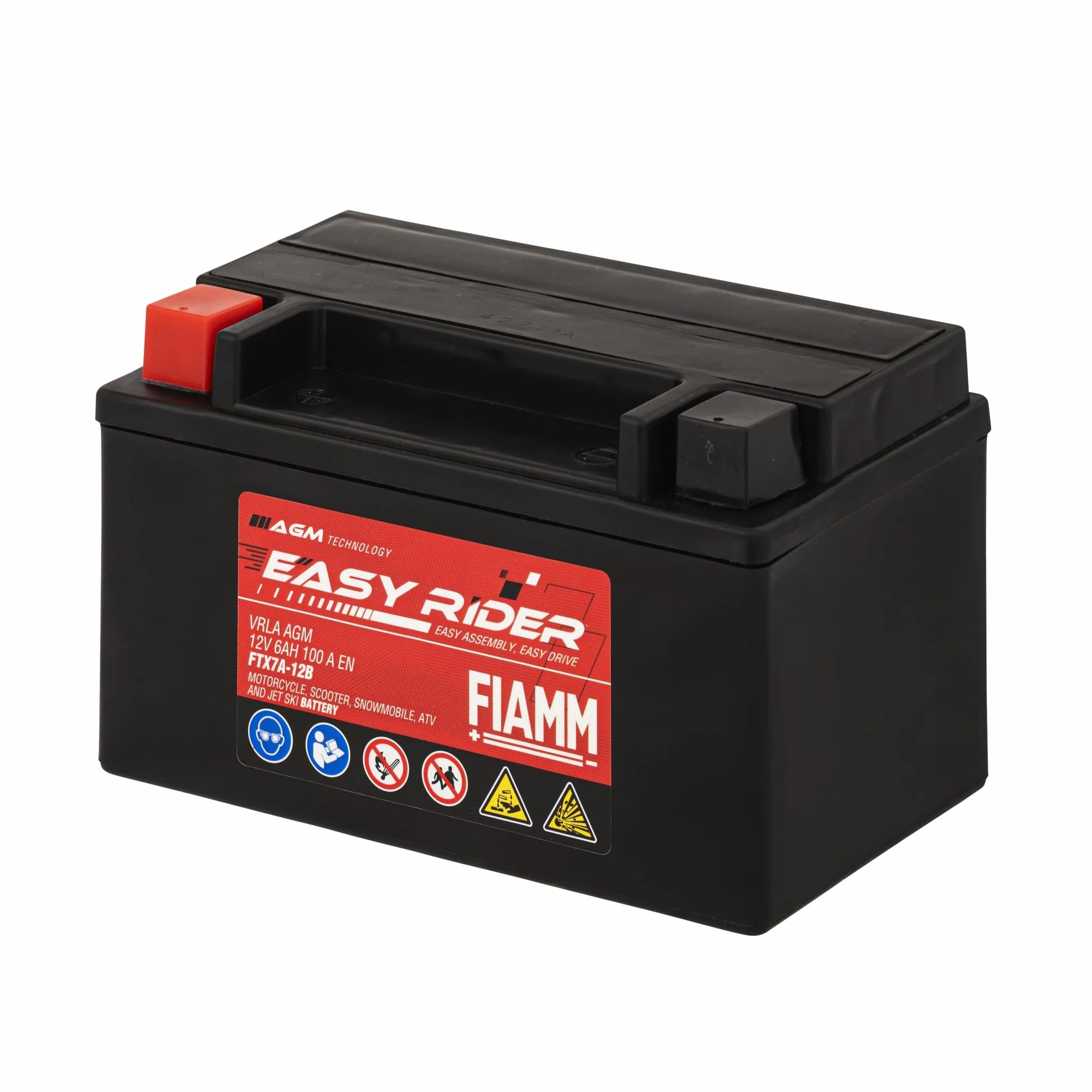 Fiamm Batteria FTX7A-12B 6AH 100A AGM Easy Rider
