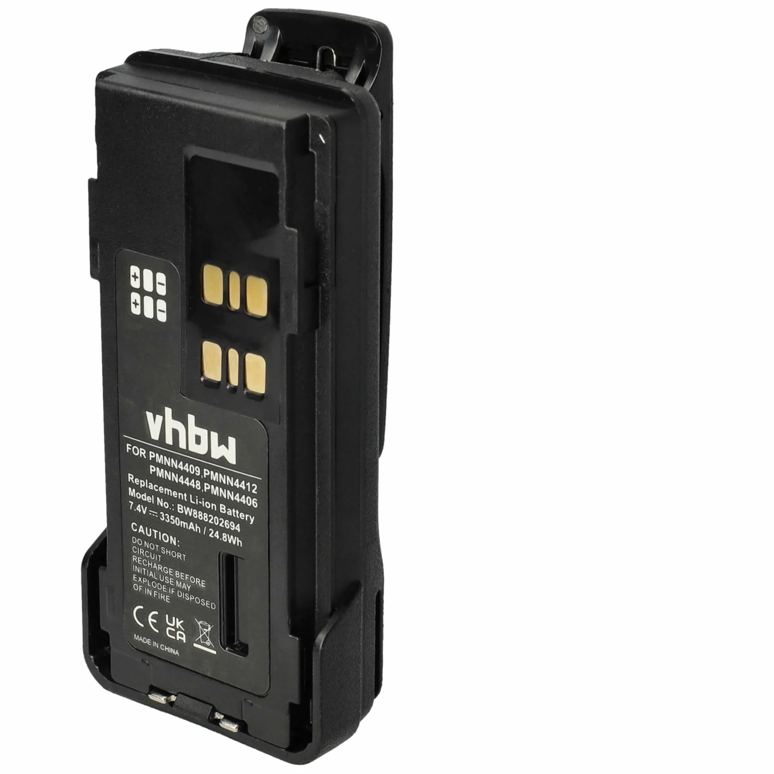Bateria kompatybilna Motorola DP4800 DP4601 GP328D DP4600 DP4801 3350mAh 7,4V Li-Ion z klipsem