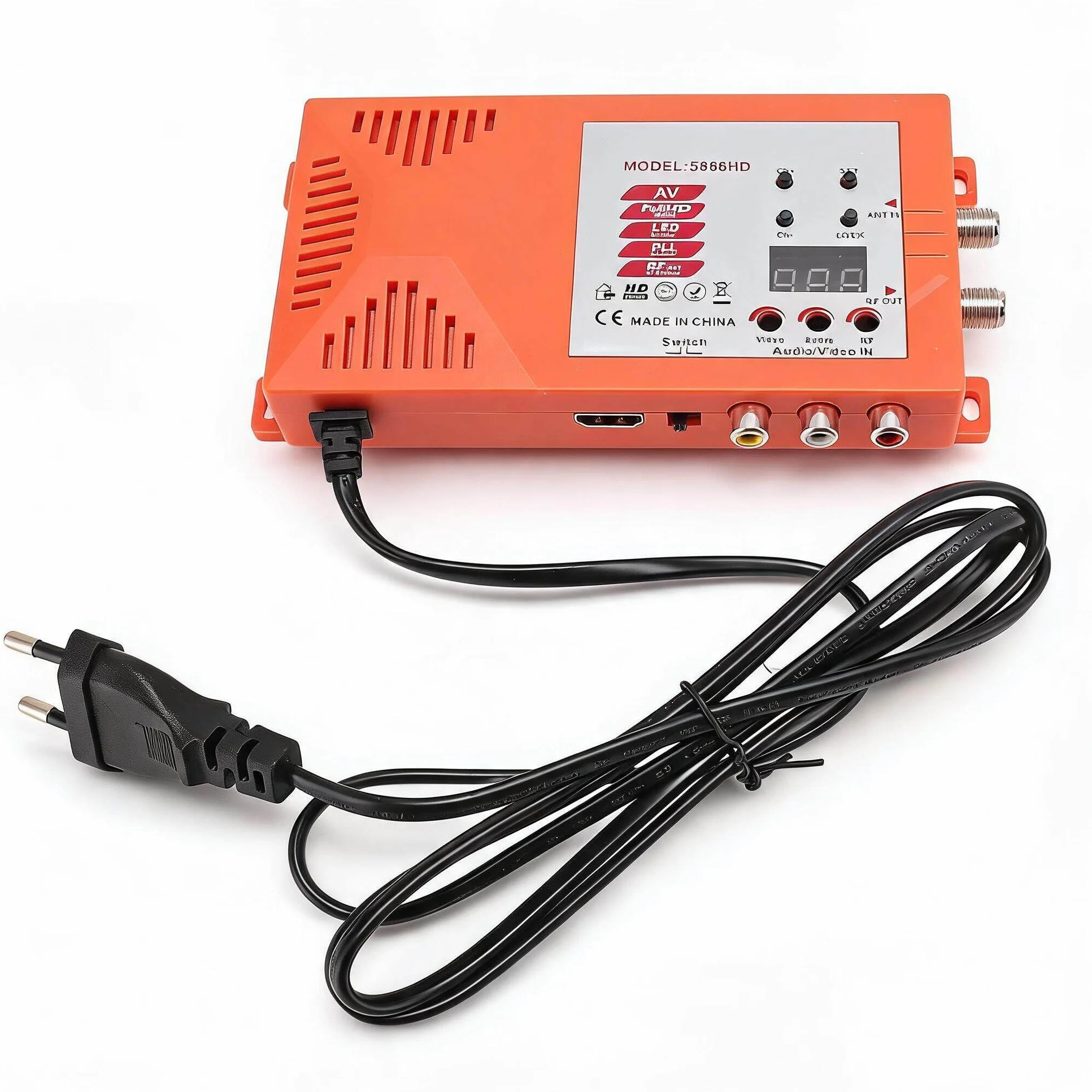 Modulatore RF HDMI 1080P PAL NTSC Coassiale 100-240 V (Spina UE)