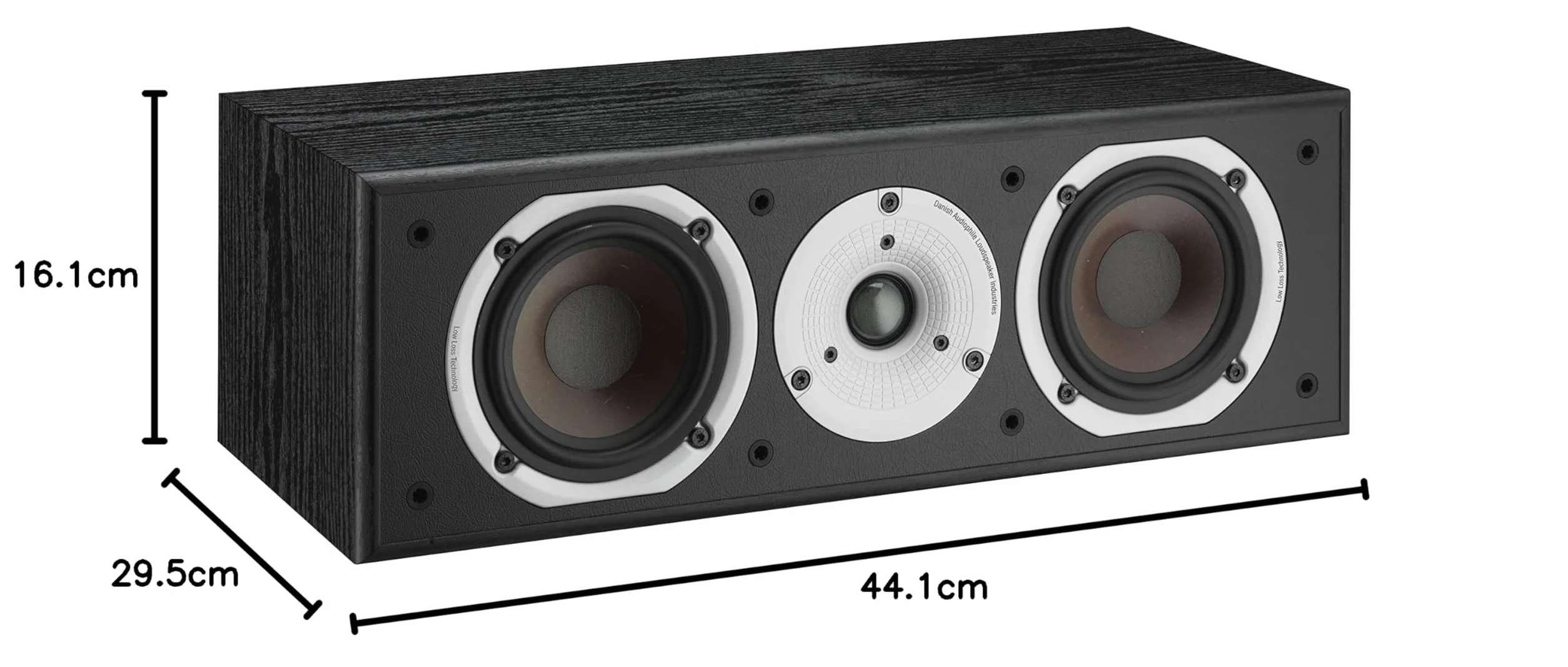 DALI Altoparlante Vokal Center Oberon – Chiarezza vocale ottimale e sfondo dinamico per un'esperienza di home theater impressionante, perfettamente abbinato a tutta la serie Oberon
