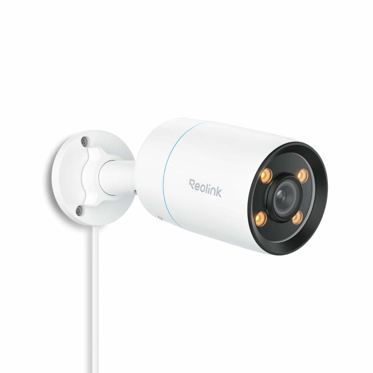 Reolink 4K PoE Telecamera Esterno ColorX, Visione Notturna a Colori Reali, Super Apertura F1,0, Sensore di Immagine 1/1,8'', HDR, Rilevamento di Uomo/Veicolo/Animali, Sirena, Audio a 2 Vie, CX810