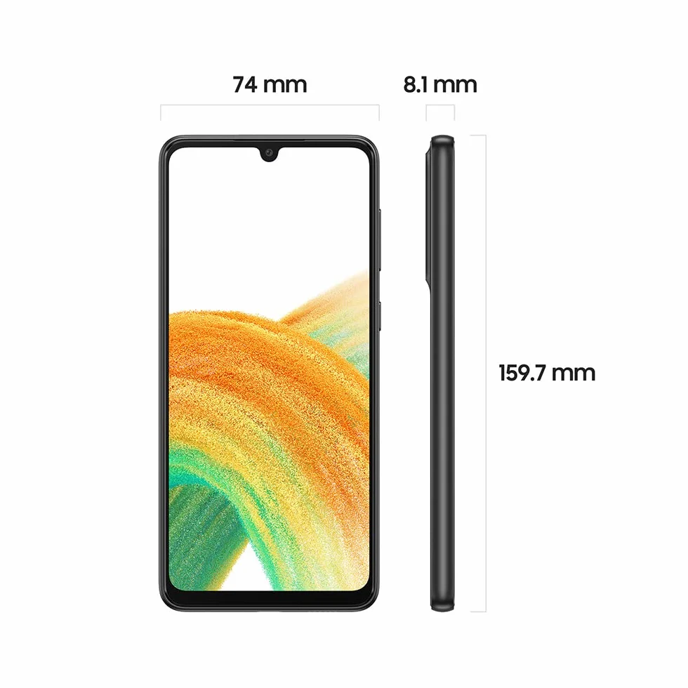 Samsung Galaxy A33 5G, 128GB, Awesome Black (Ricondizionato)
