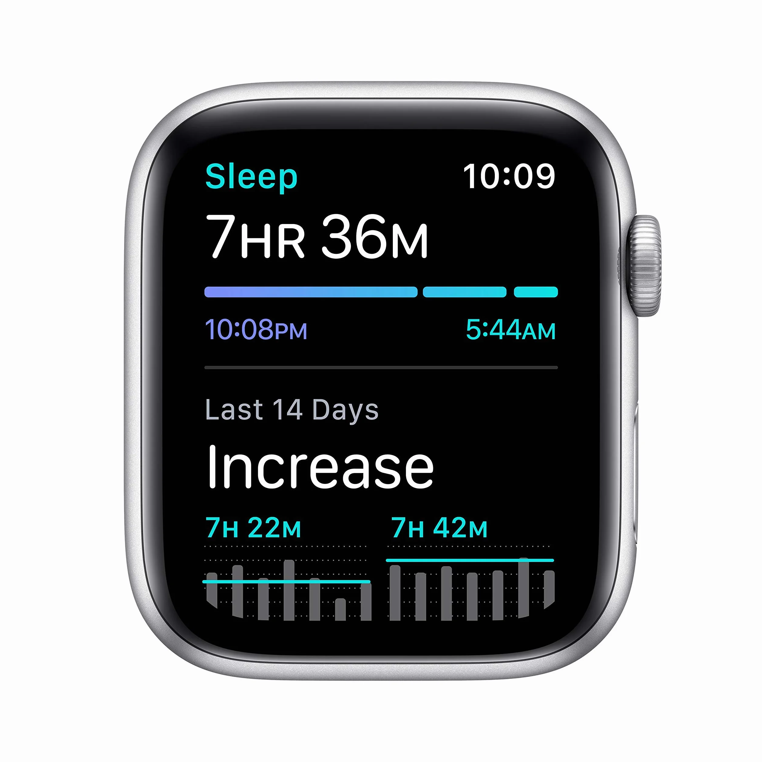 Apple Watch SE (GPS, 44MM) - Case Argento in Alluminio con Cinturino Sport Bianco (Ricondizionato)