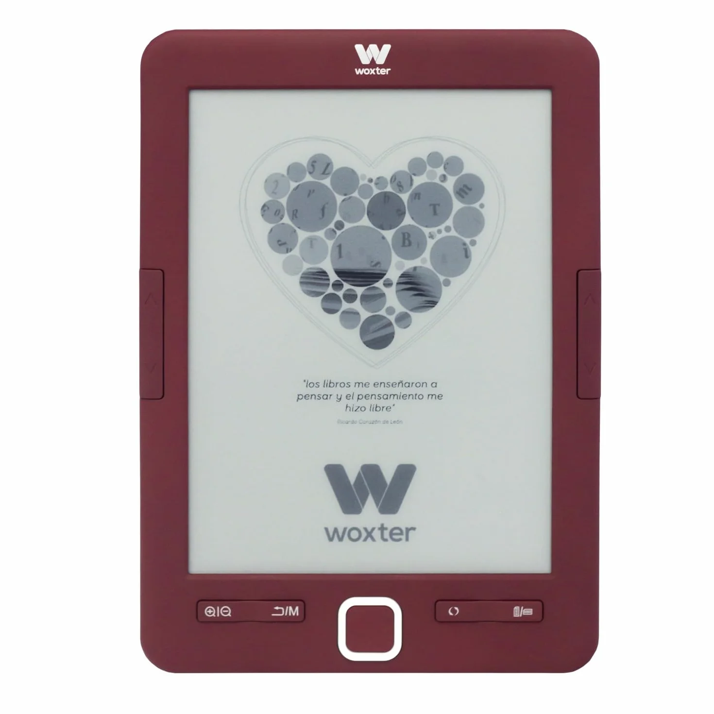Woxter Scriba 195 E-Book 6 cali 4 GB e-Ink Rosso